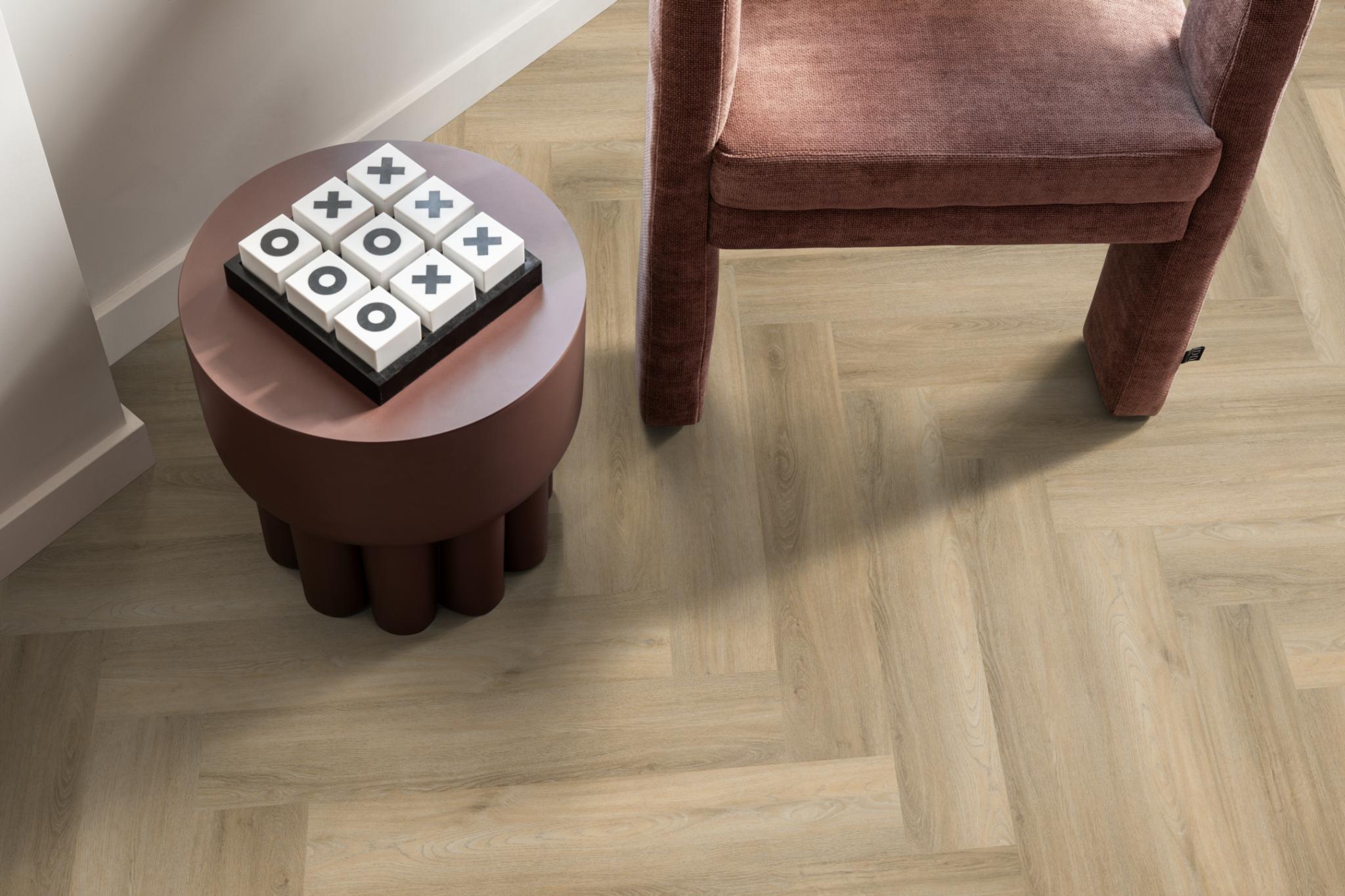 Spigato Avanto Visgraat Click SRC Beige