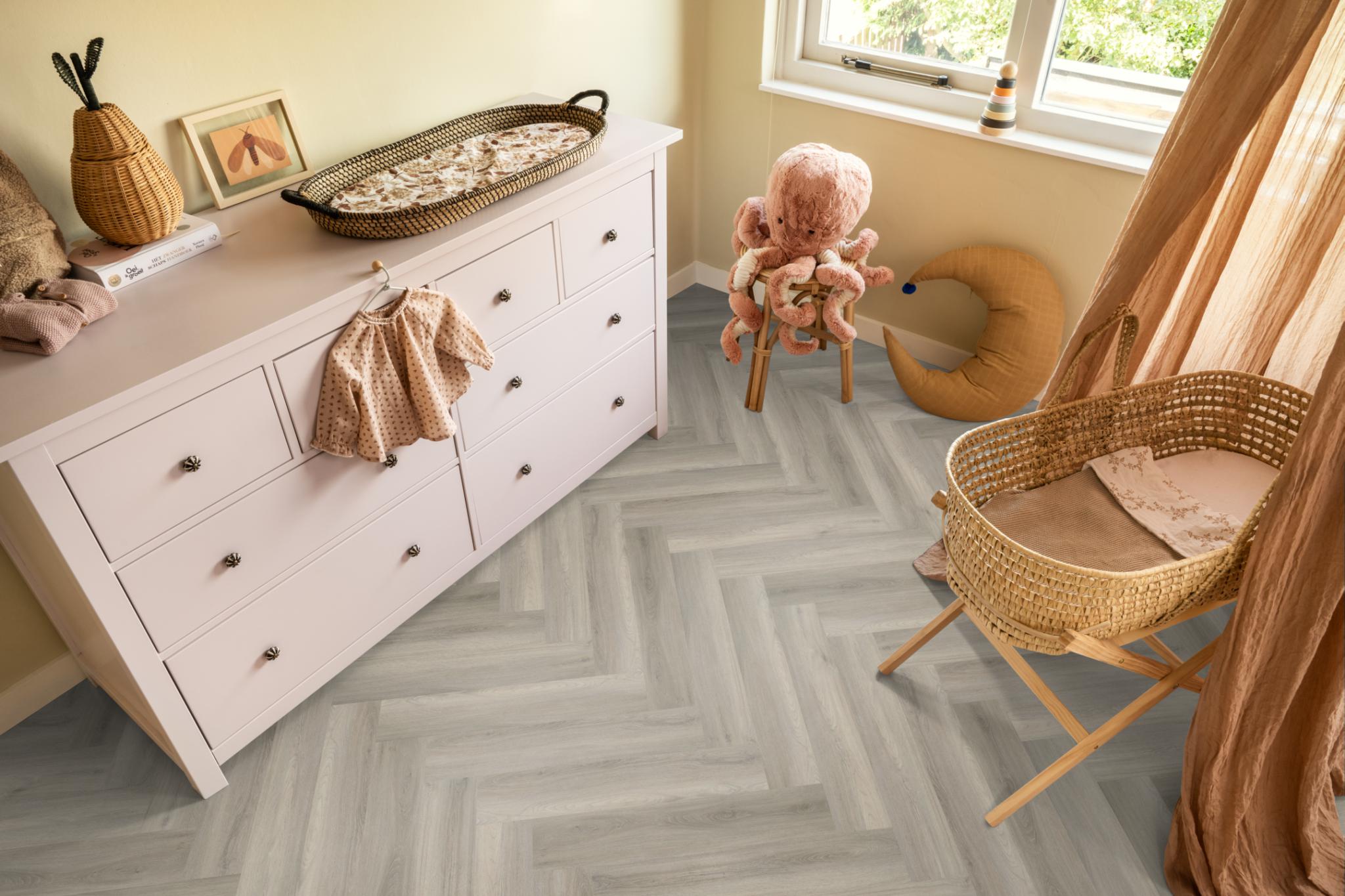 Spigato Avanto Visgraat Click SRC Grey