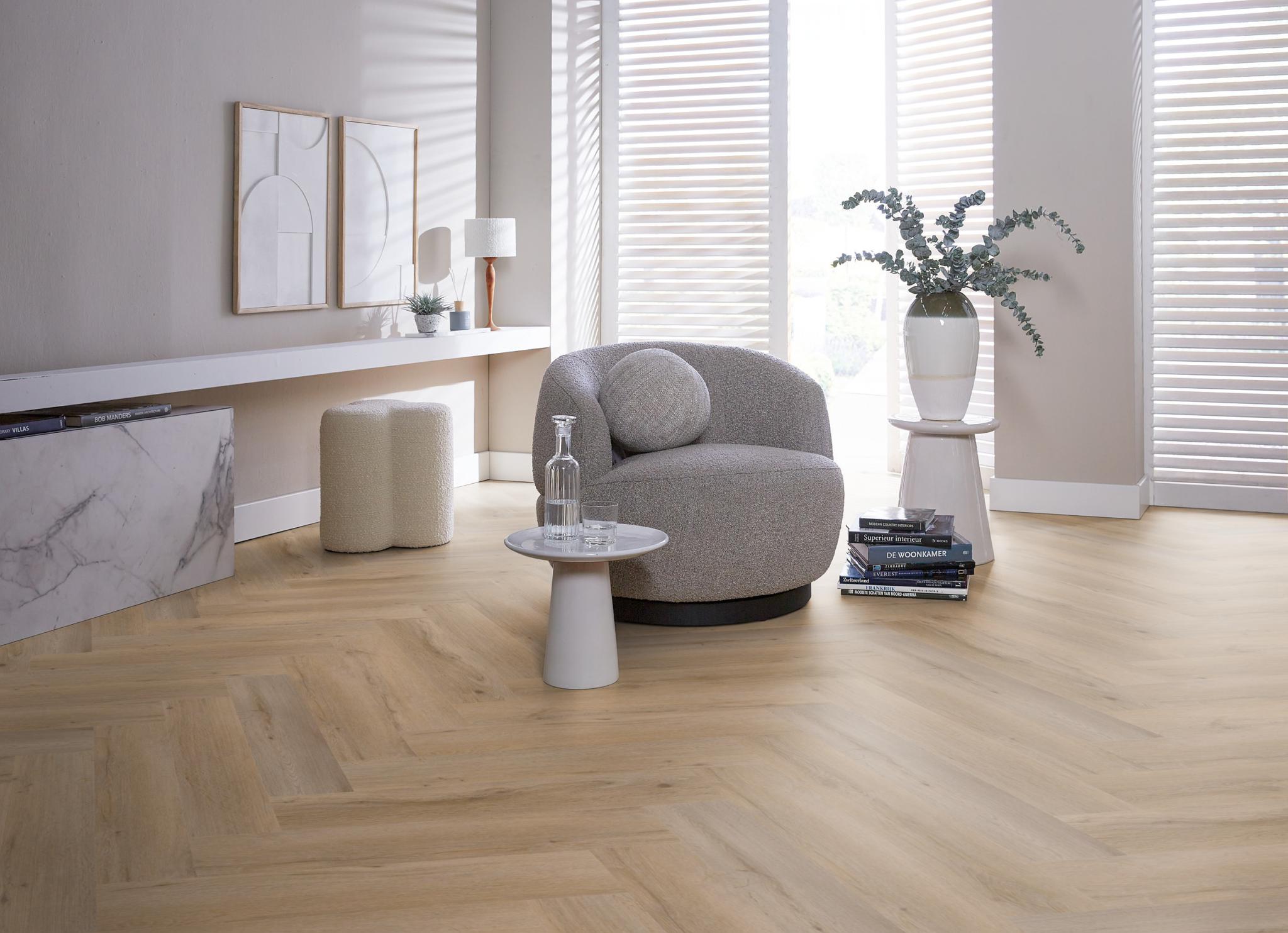 Spigato Vivero Visgraat Click SRC Smoky