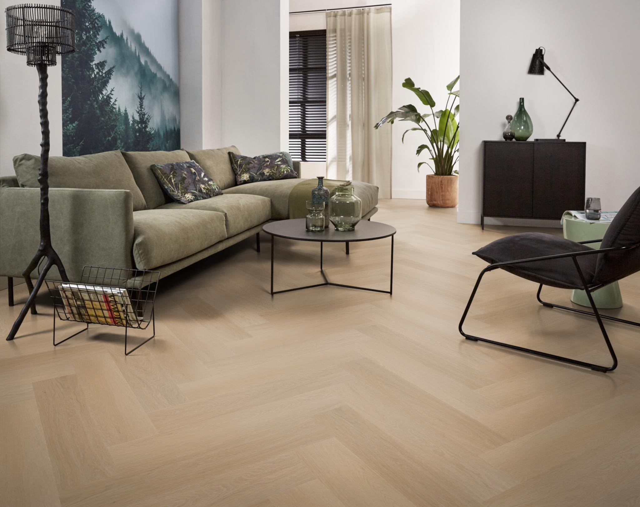 Spigato Estino Visgraat Click SRC Natural Oak
