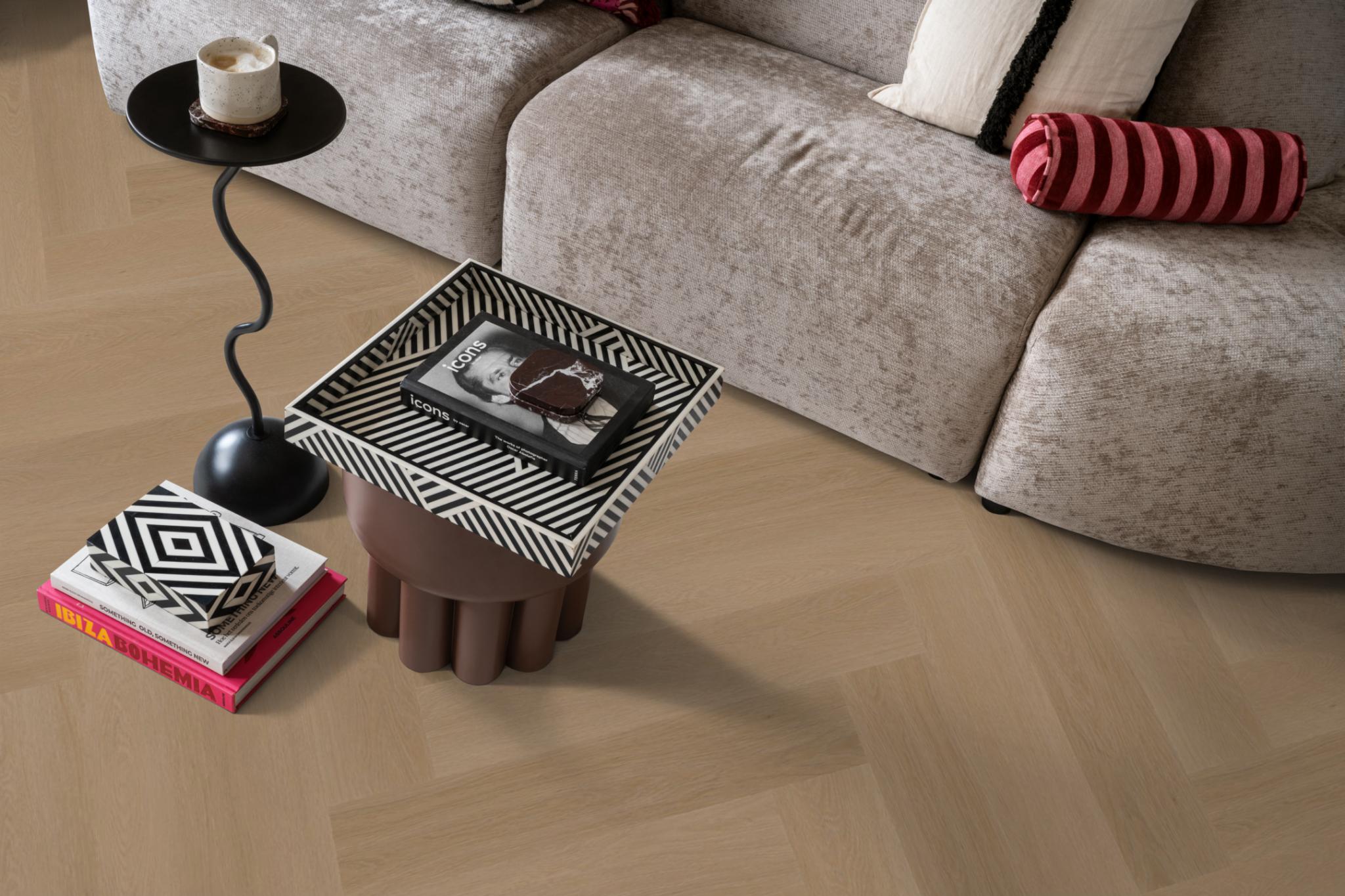 Spigato Estino Visgraat Dryback Dark Oak