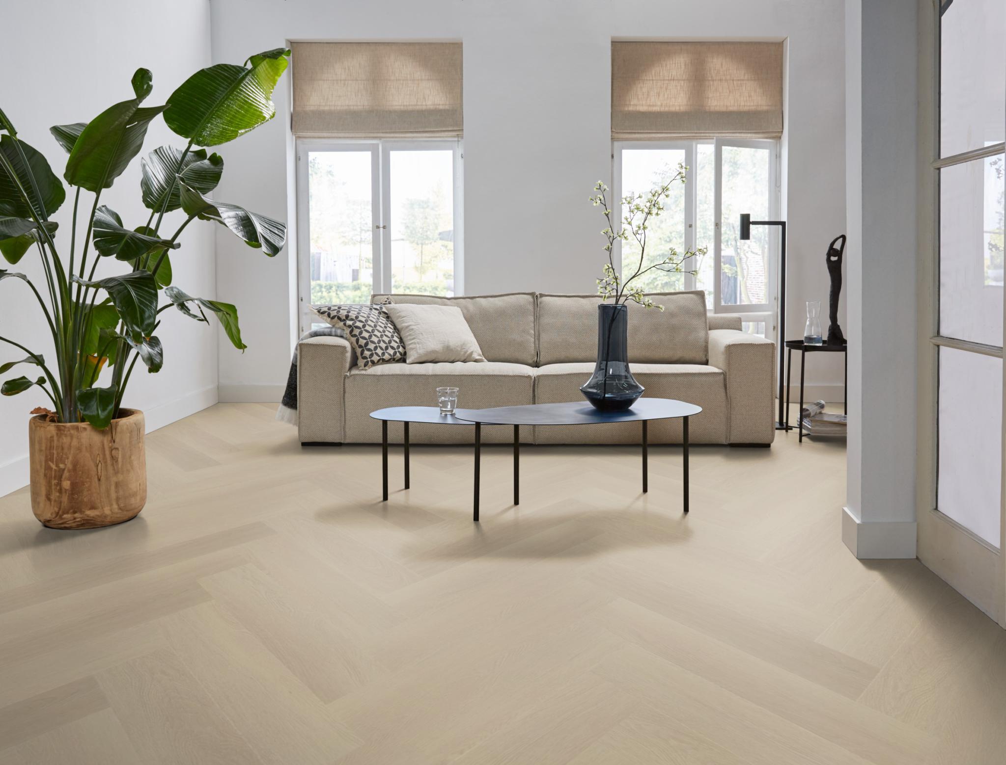 Spigato Estino Visgraat Click SRC Beige