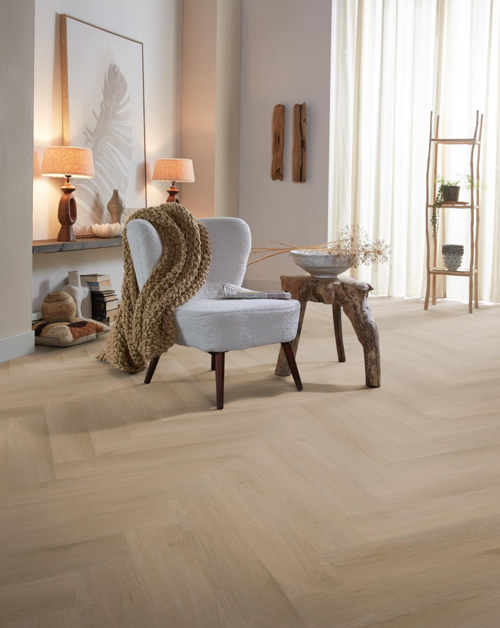 Spigato Navaro Visgraat Click Natural Oak