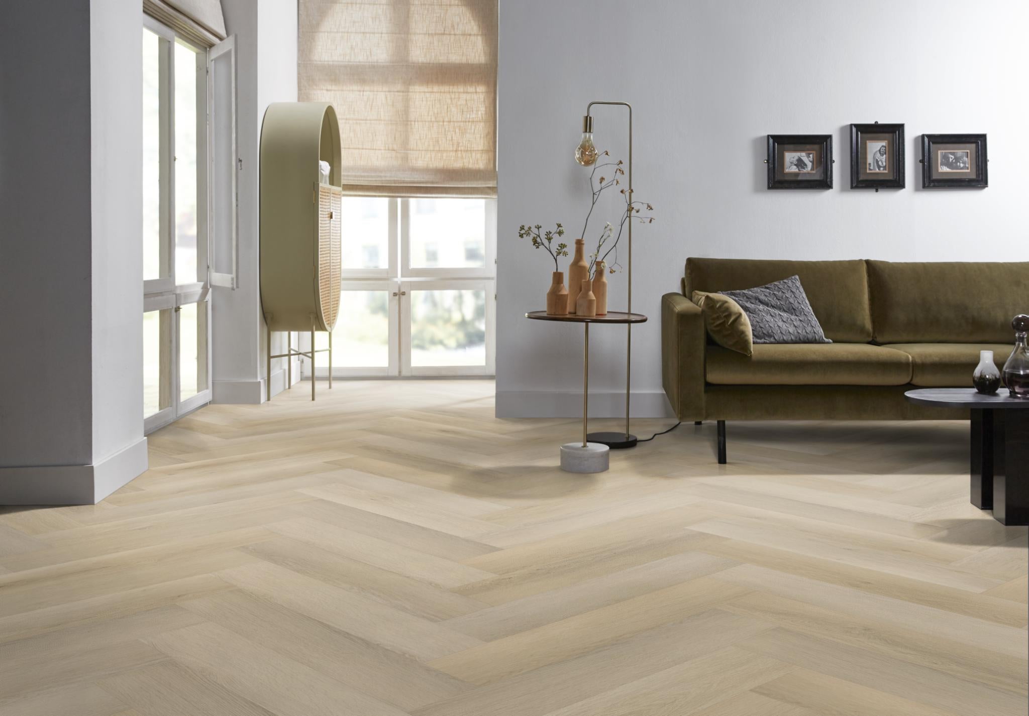 Spigato Marento Visgraat Dryback Light Oak