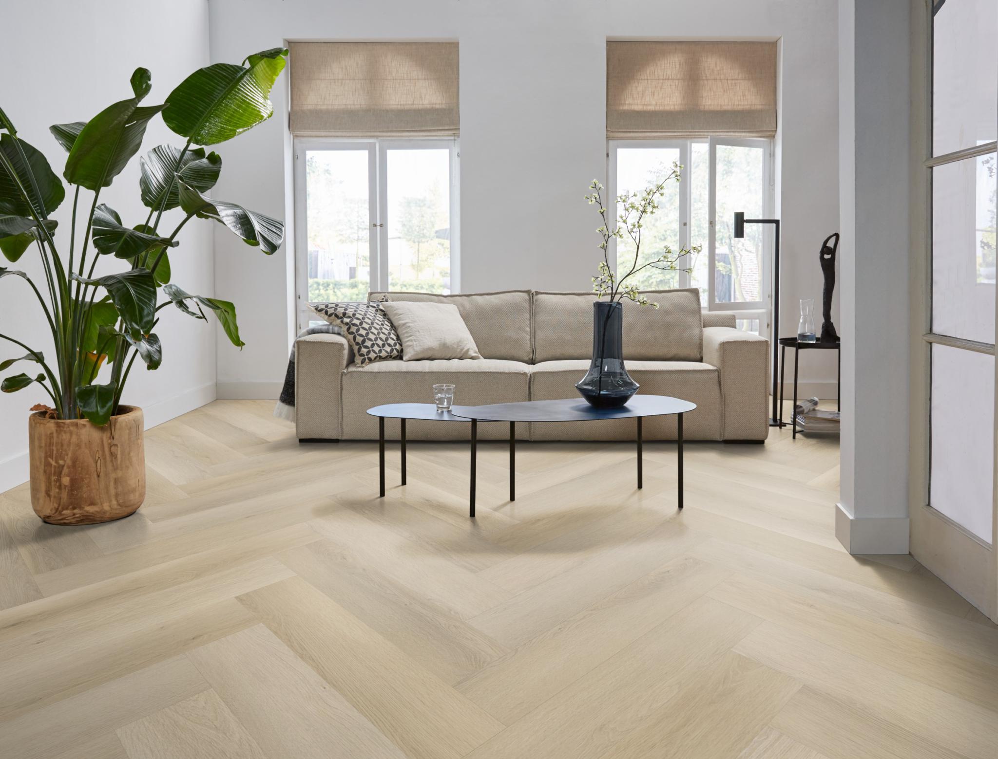 Spigato Marento Visgraat Dryback Light Oak