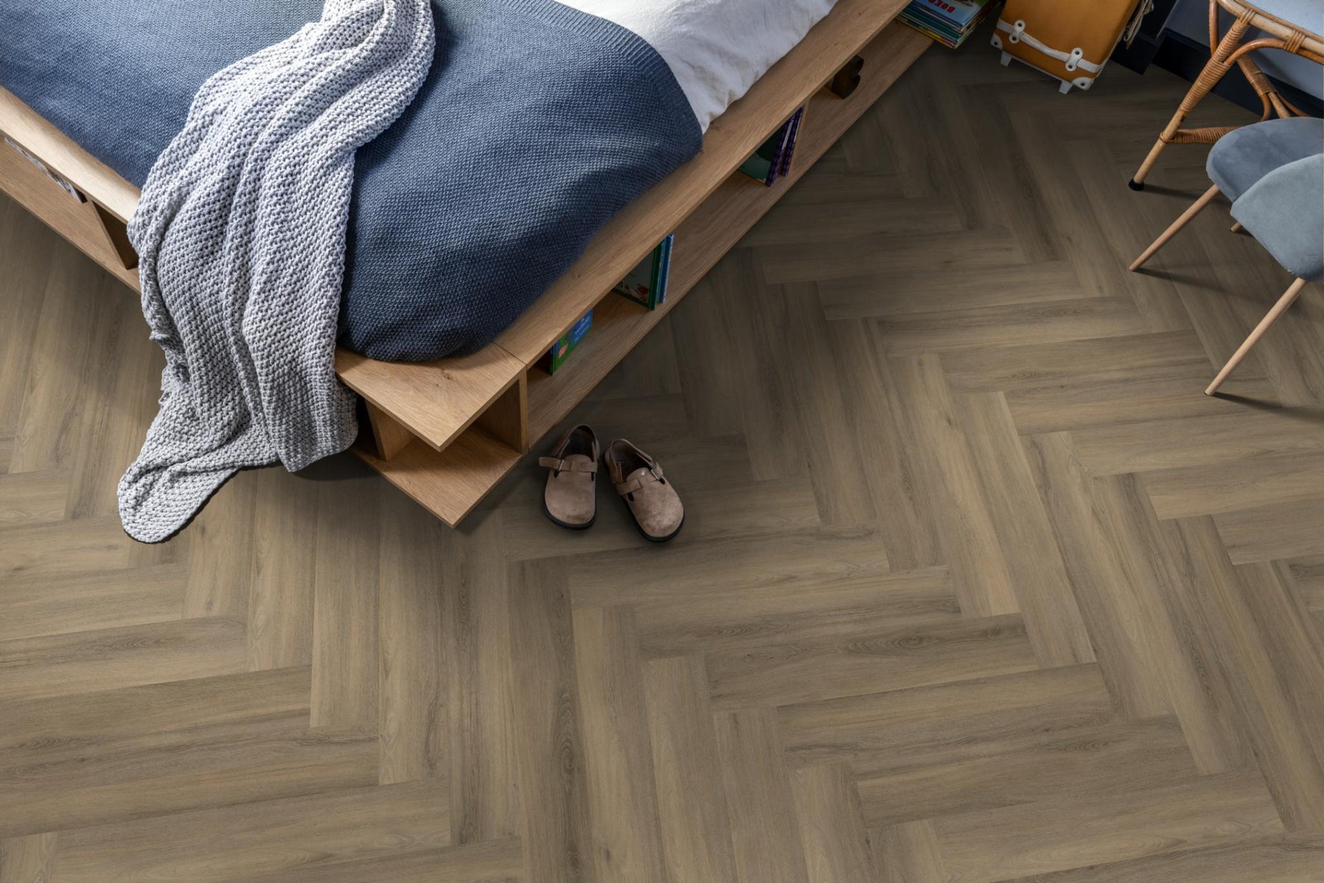 Spigato Avanto Visgraat Click SRC Light Brown