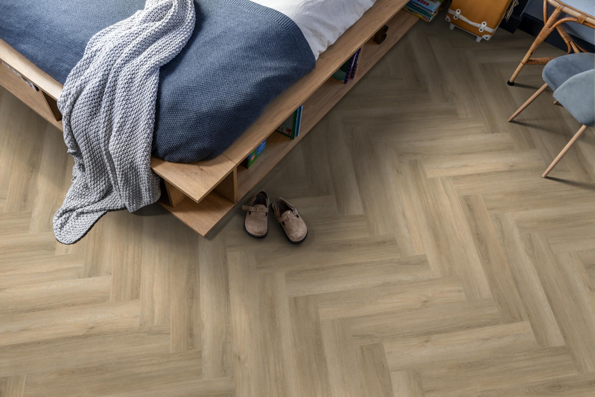 Spigato Avanto Visgraat Click SRC Beige