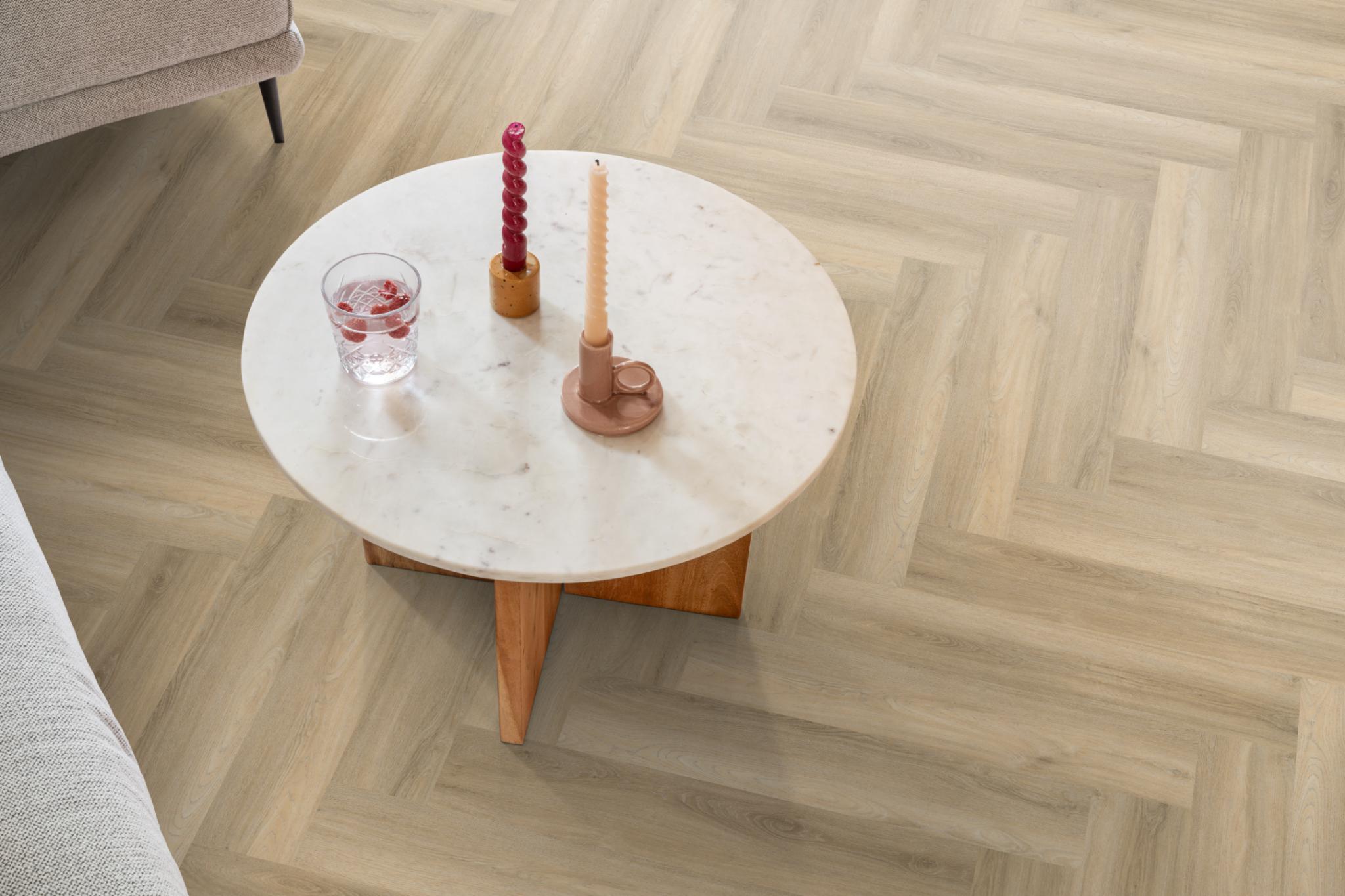 Spigato Avanto Visgraat Click SRC Beige