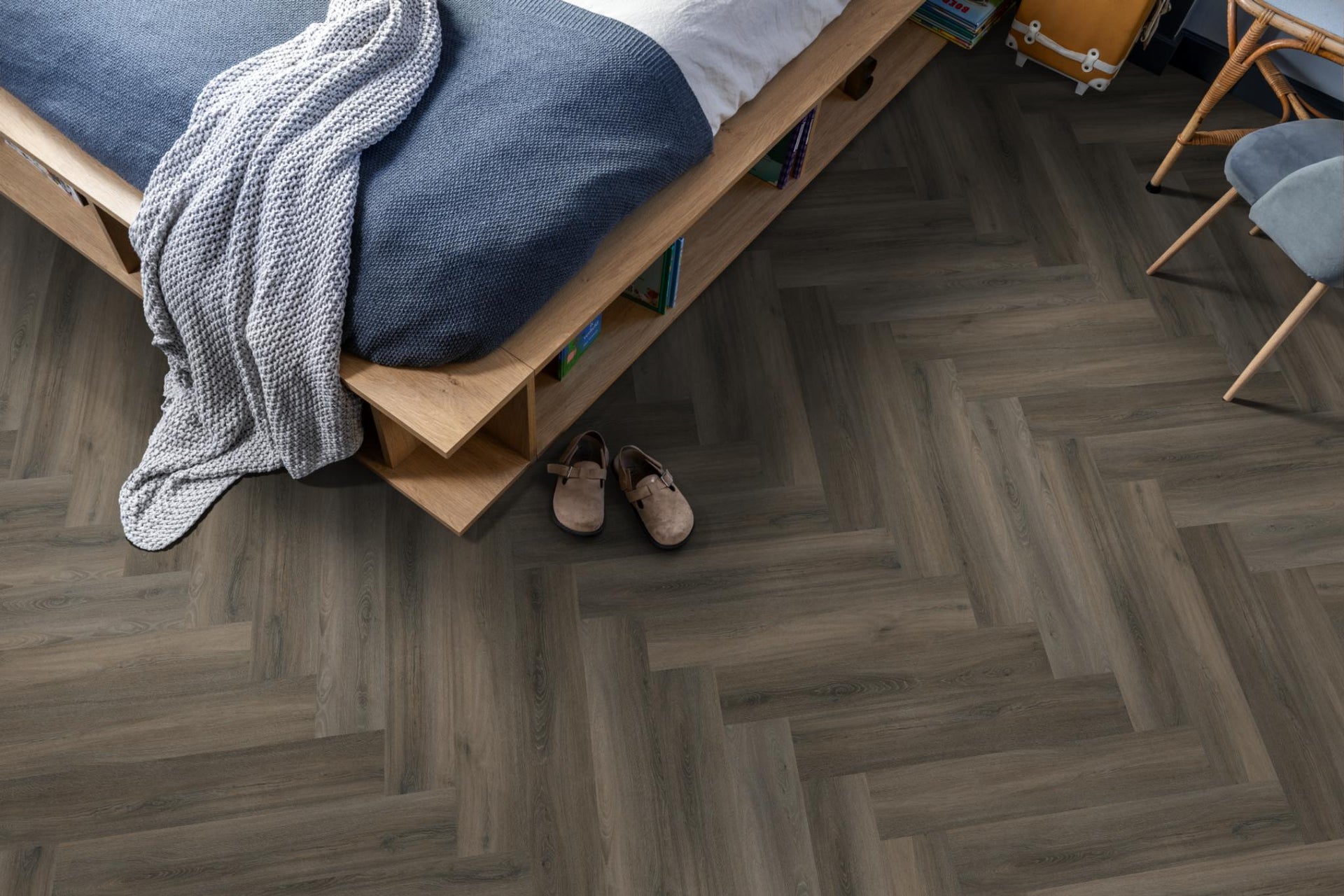 Spigato Avanto Visgraat Click SRC Dark Grey