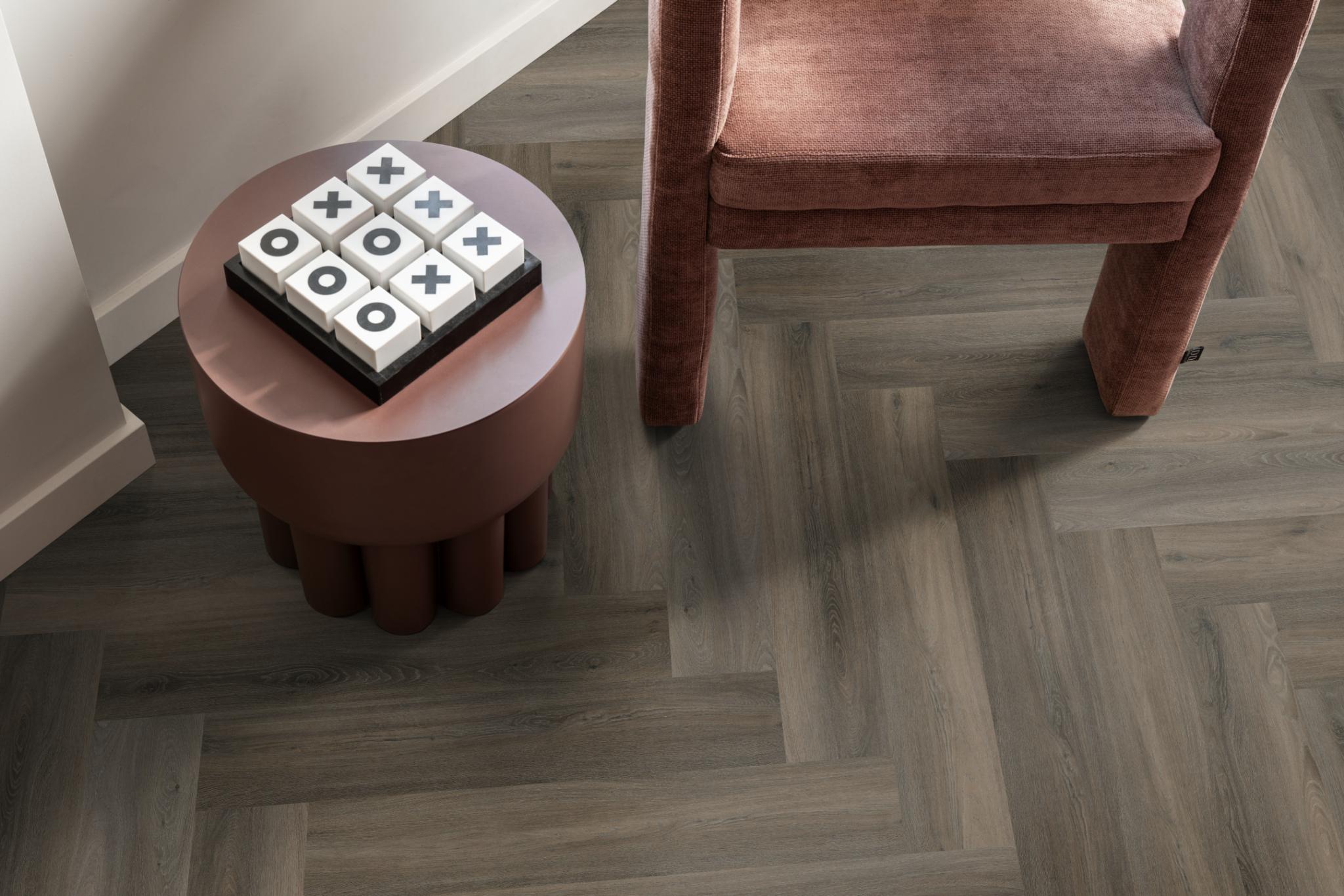 Spigato Avanto Visgraat Click SRC Dark Grey