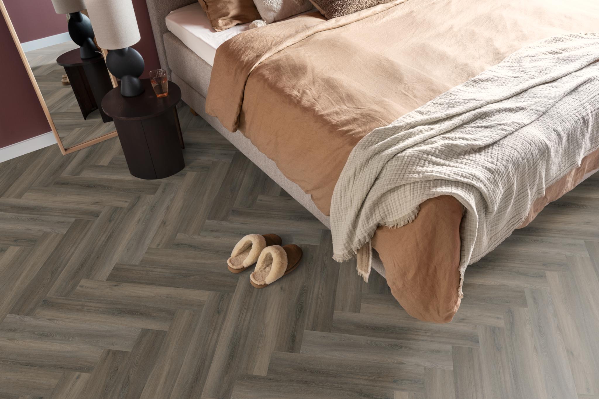 Spigato Avanto Visgraat Click SRC Dark Grey