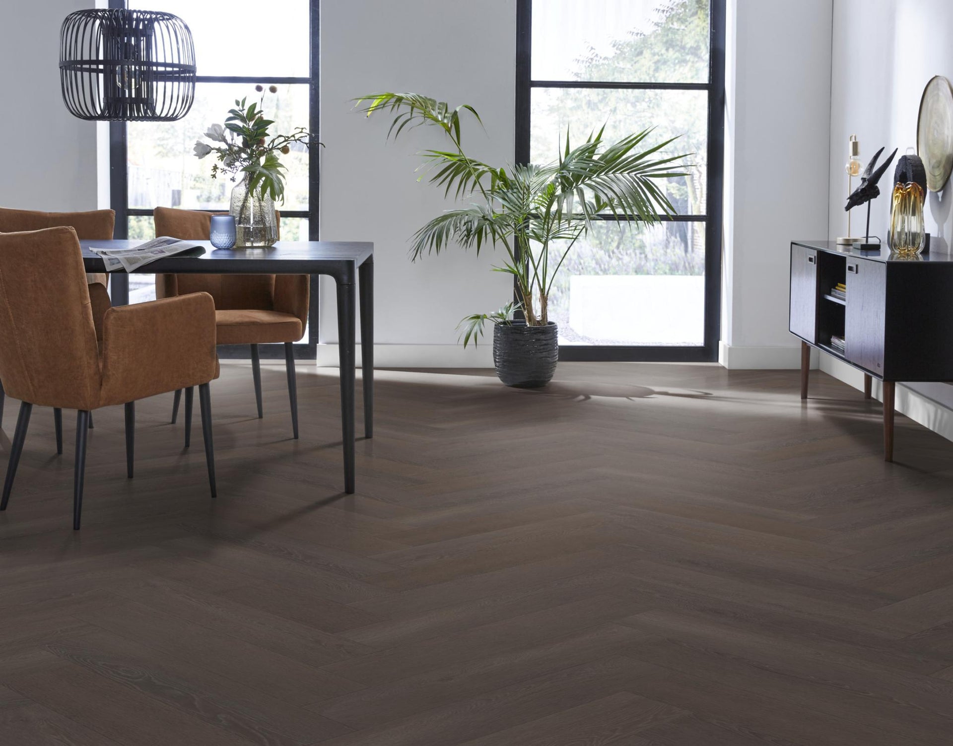 Herringbone Click SRC Charcoal