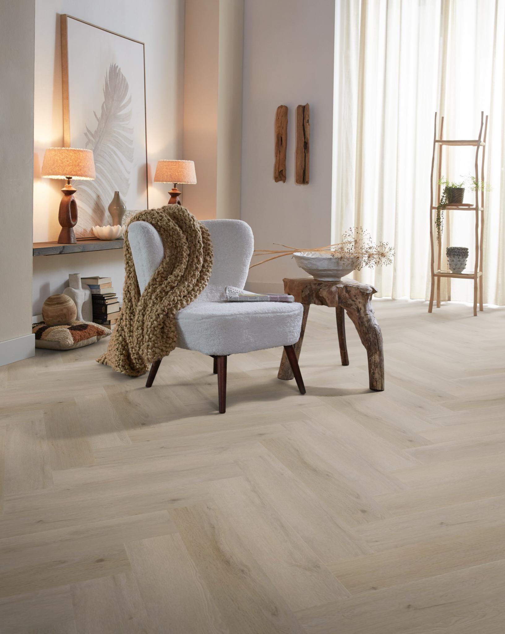 Spigato Vivero Visgraat Dryback Light Oak
