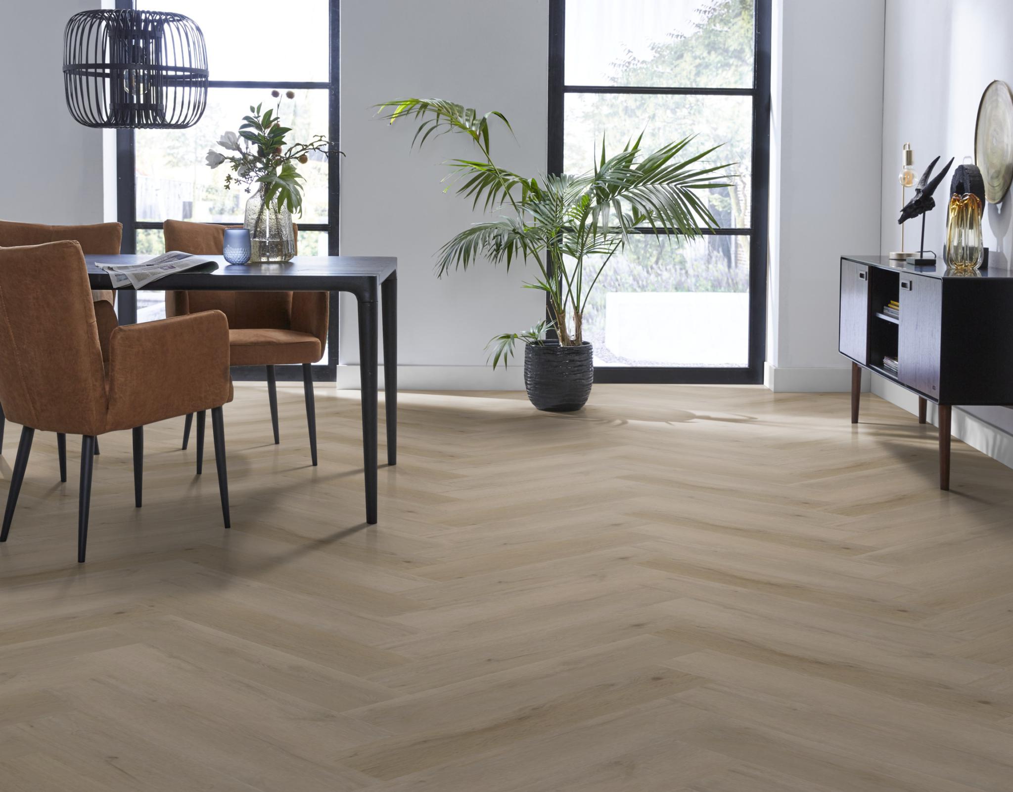 Spigato Vivero Visgraat Dryback Light Oak