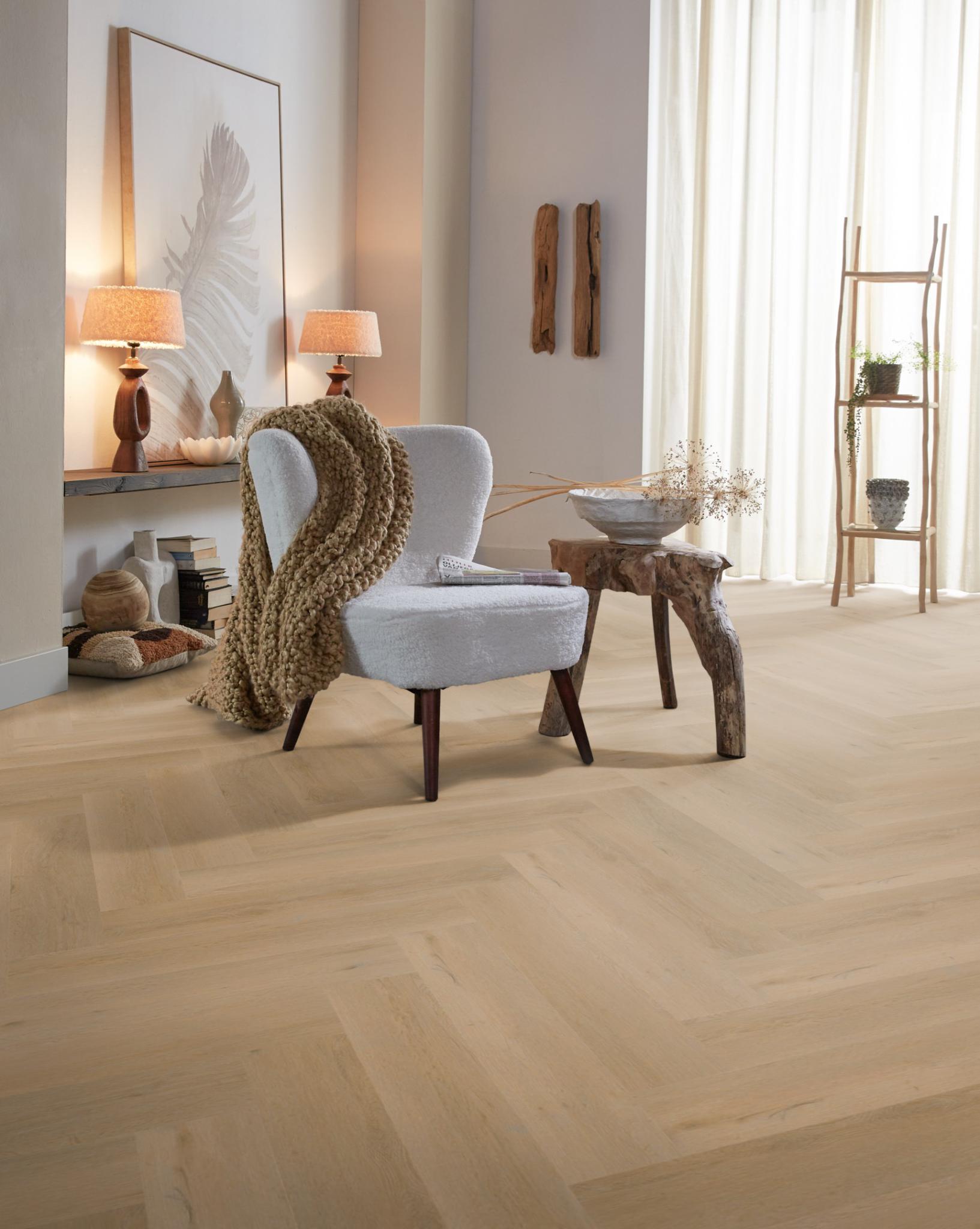 Spigato Vivero Visgraat Dryback Warm Oak