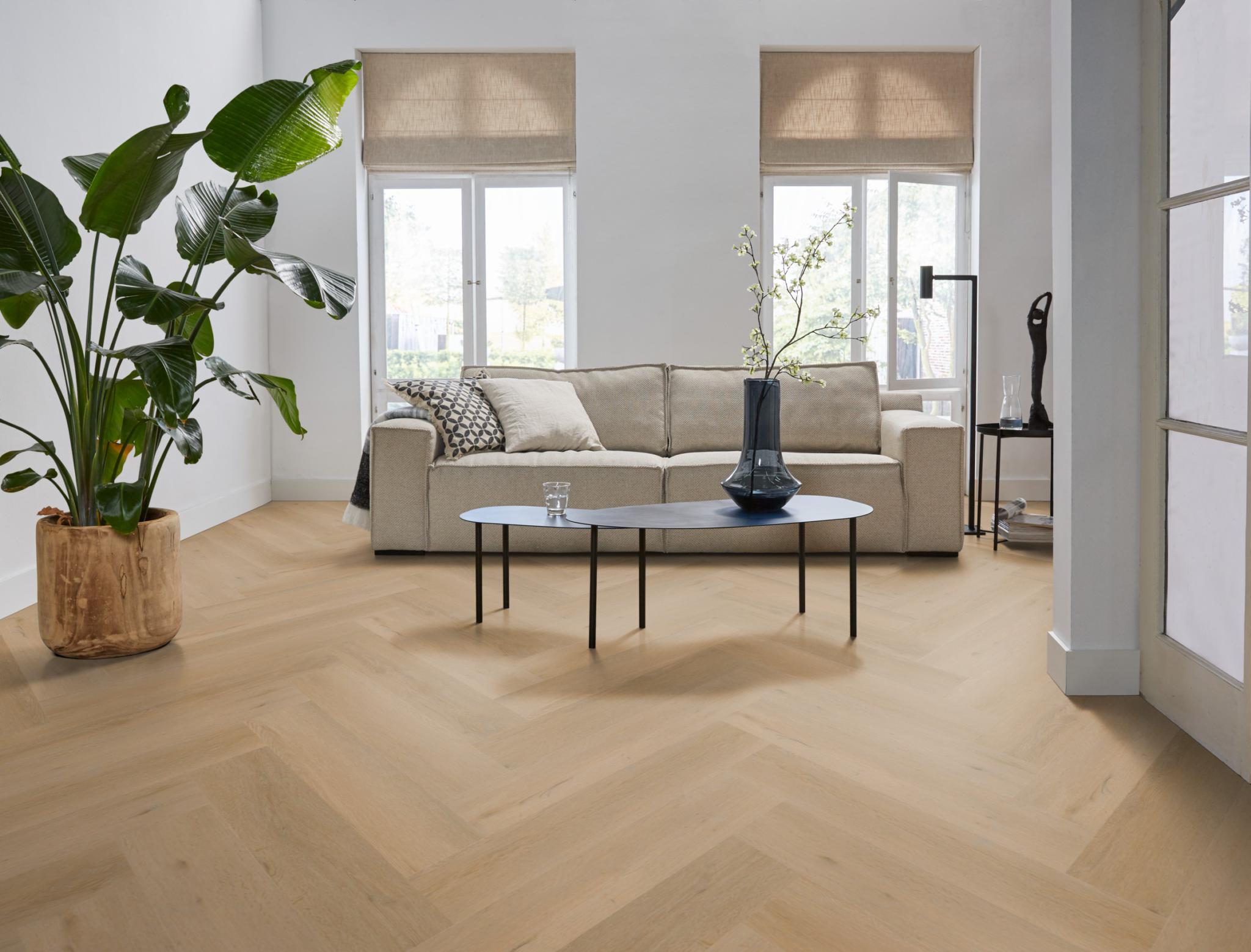 Spigato Vivero Visgraat Dryback Warm Oak