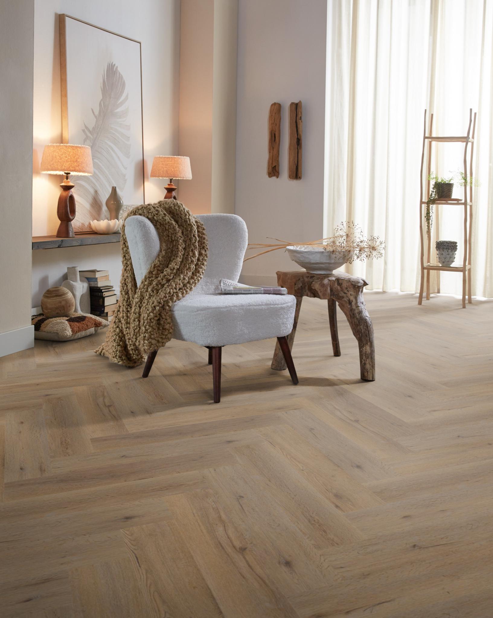 Spigato Vivero Visgraat Click SRC Natural Oak