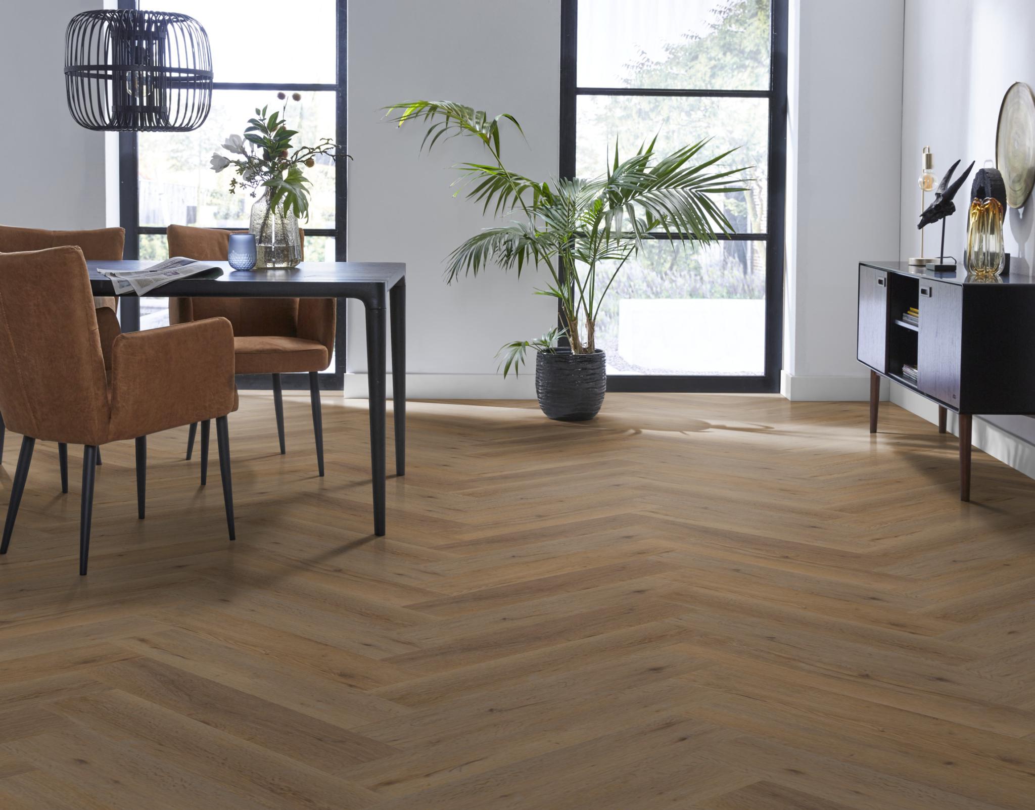 Spigato Vivero Visgraat Click SRC Natural Oak