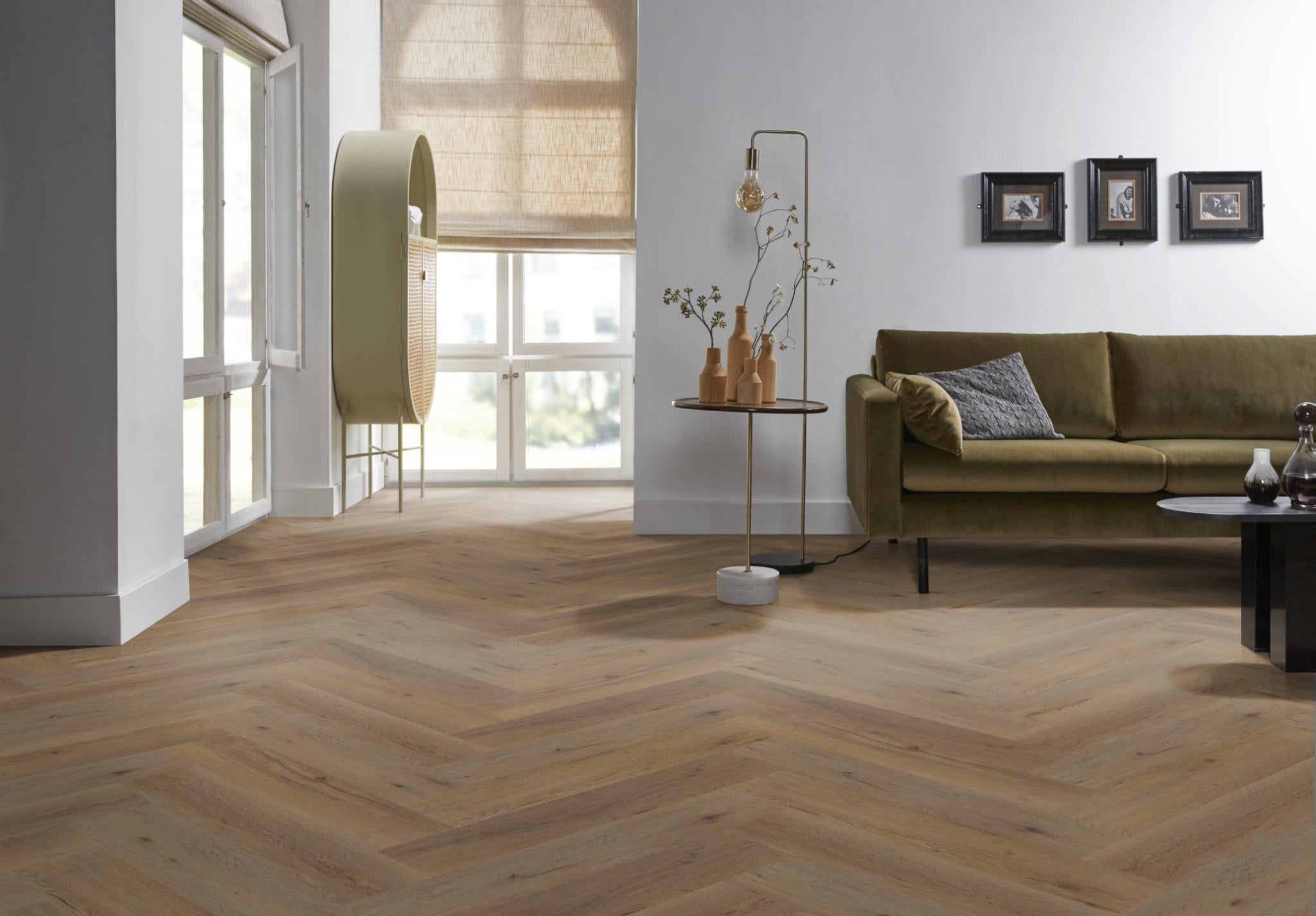 Spigato Vivero Visgraat Click SRC Natural Oak