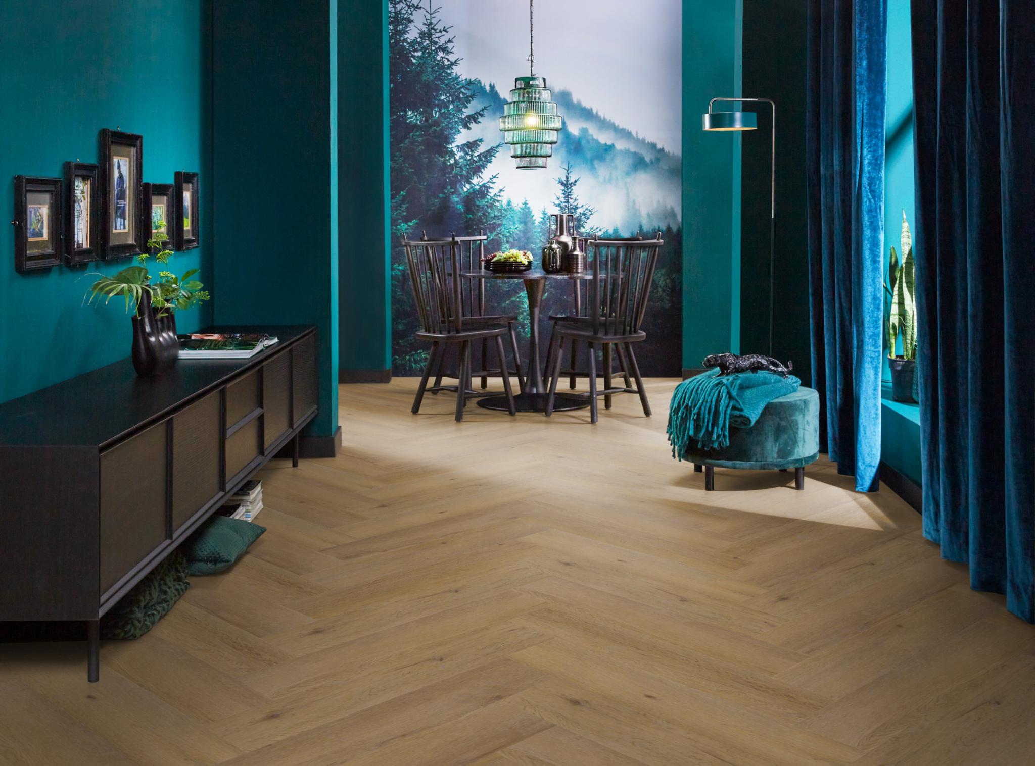 Spigato Vivero Visgraat Click SRC Dark Oak