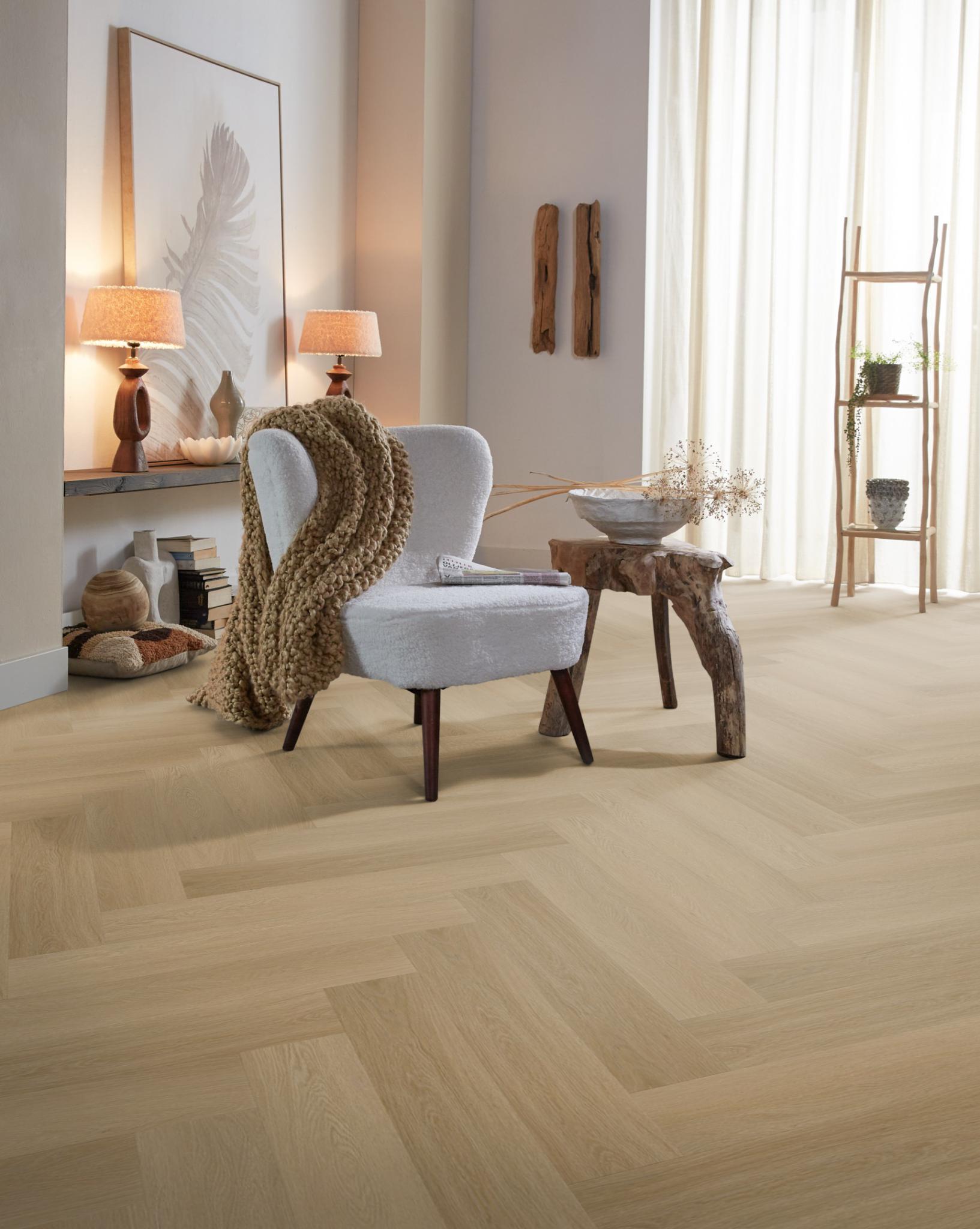 Spigato Estino Visgraat Click SRC Warm Oak