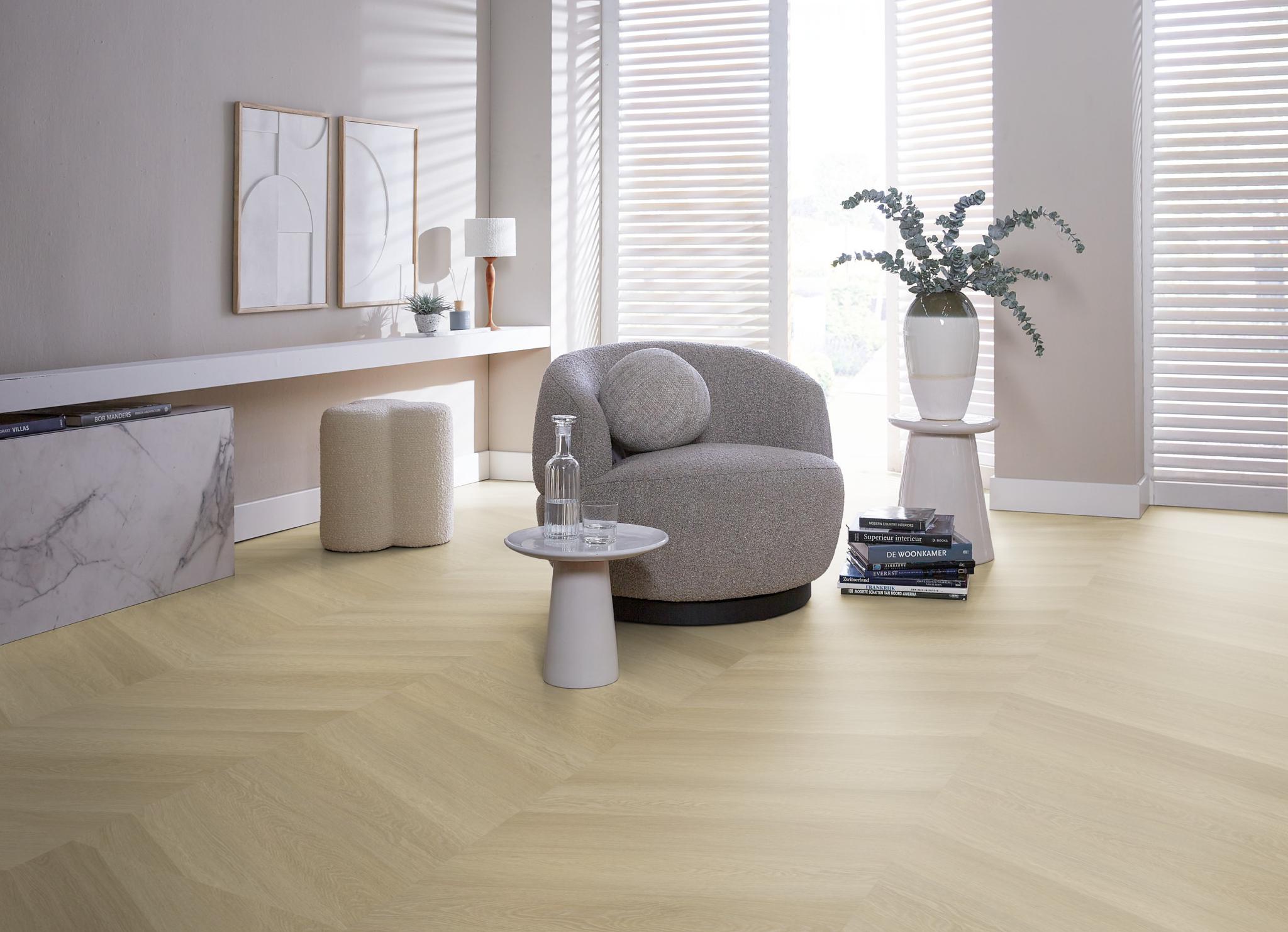 Spigato Estino Hongaarse Punt Dryback Natural Oak