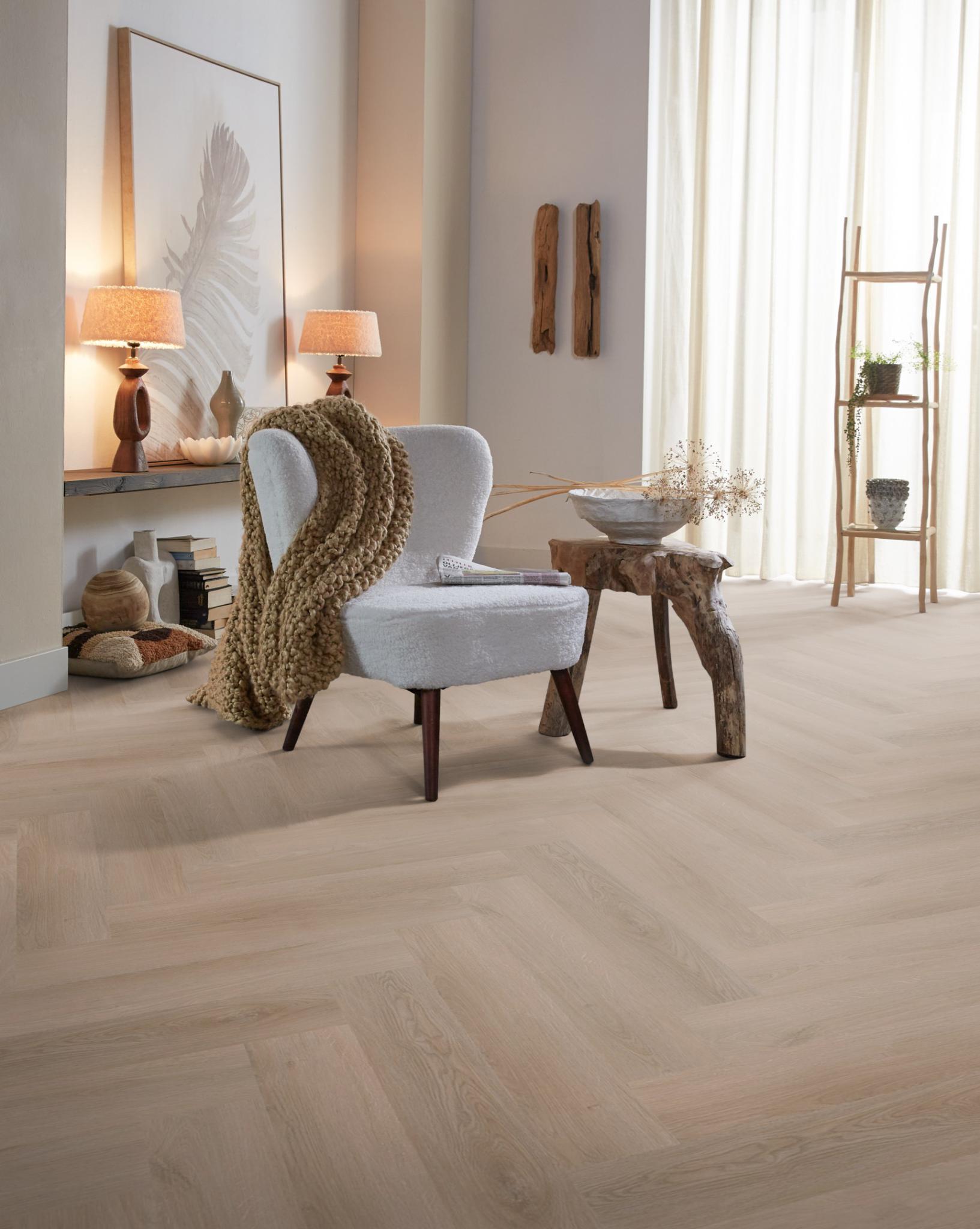Spigato Navaro Visgraat Click Dark Oak