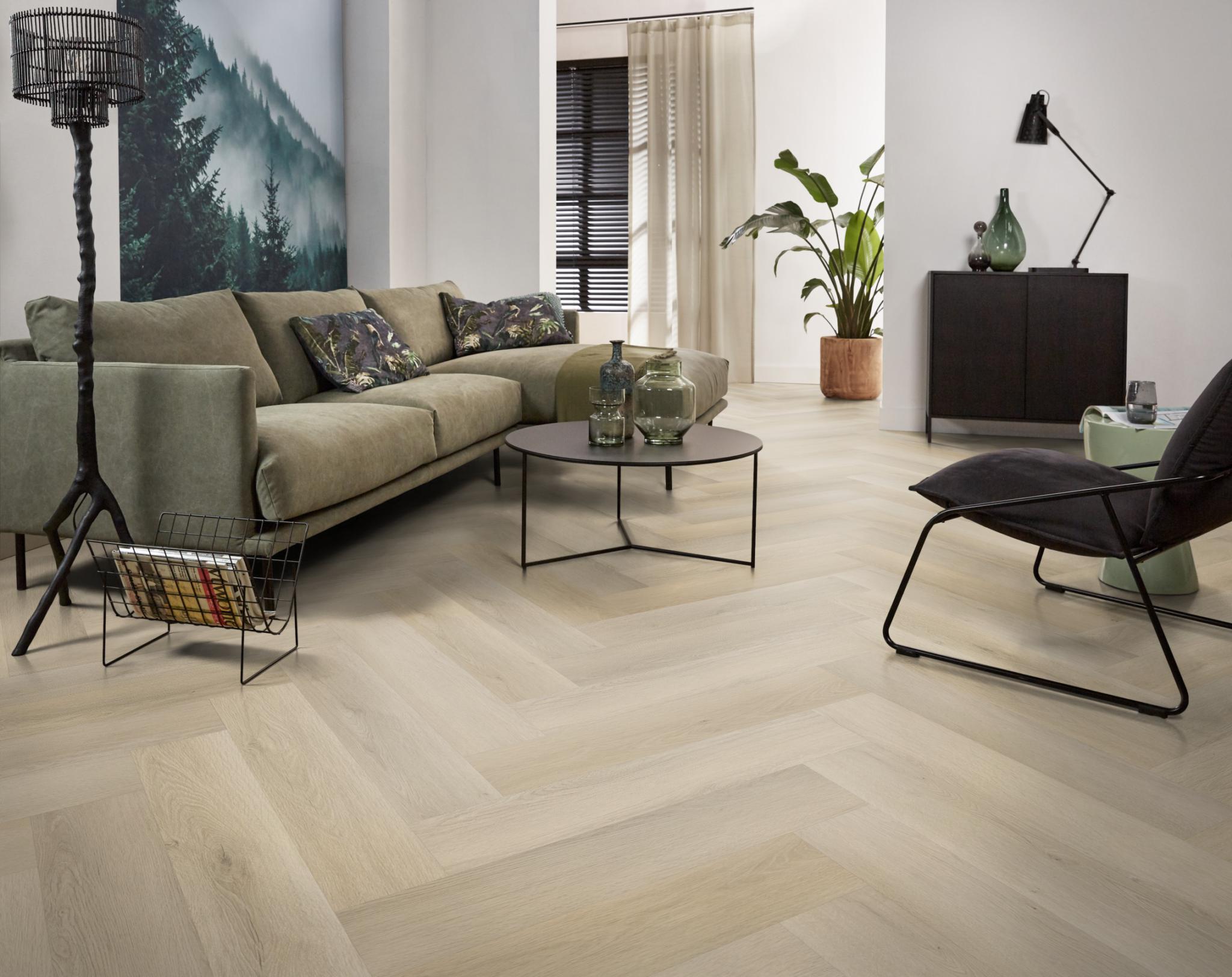 Spigato Marento Visgraat Dryback Light Oak