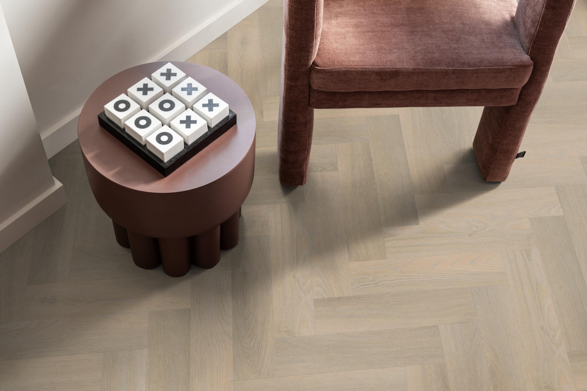 Spigato Visgraat Smal Dryback Beige