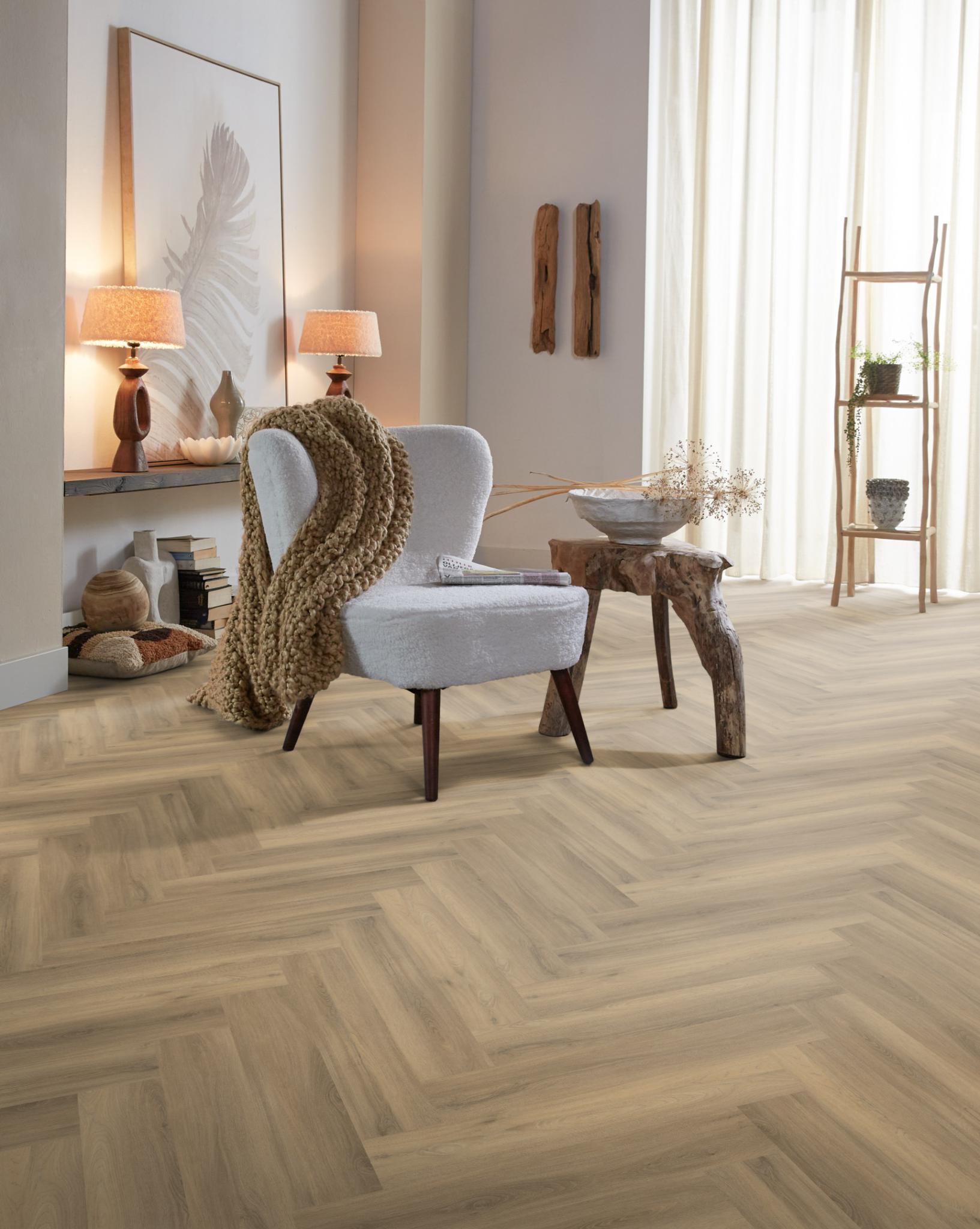 Spigato Avanto Visgraat Dryback Natural