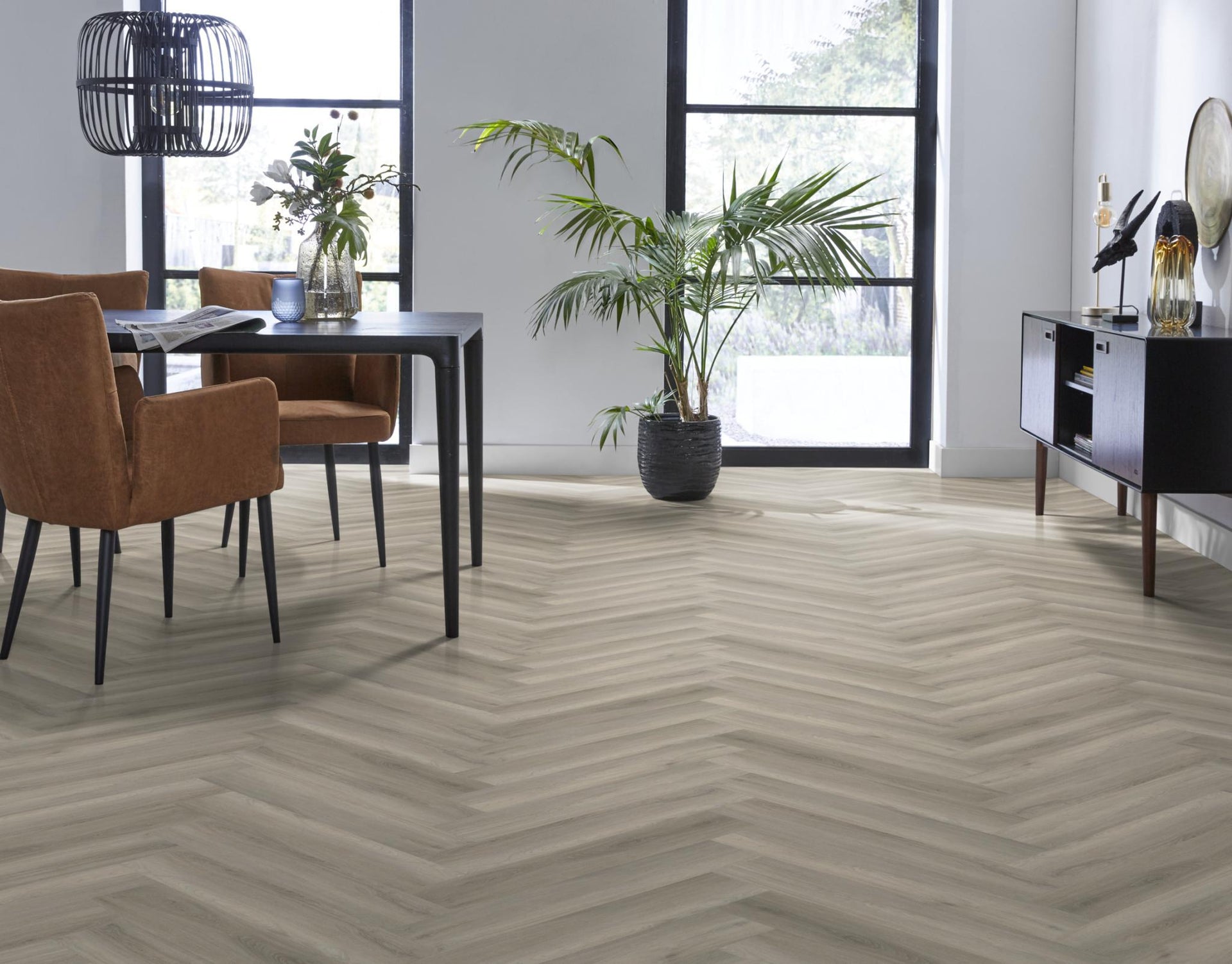 Spigato Avanto Visgraat Dryback Grey