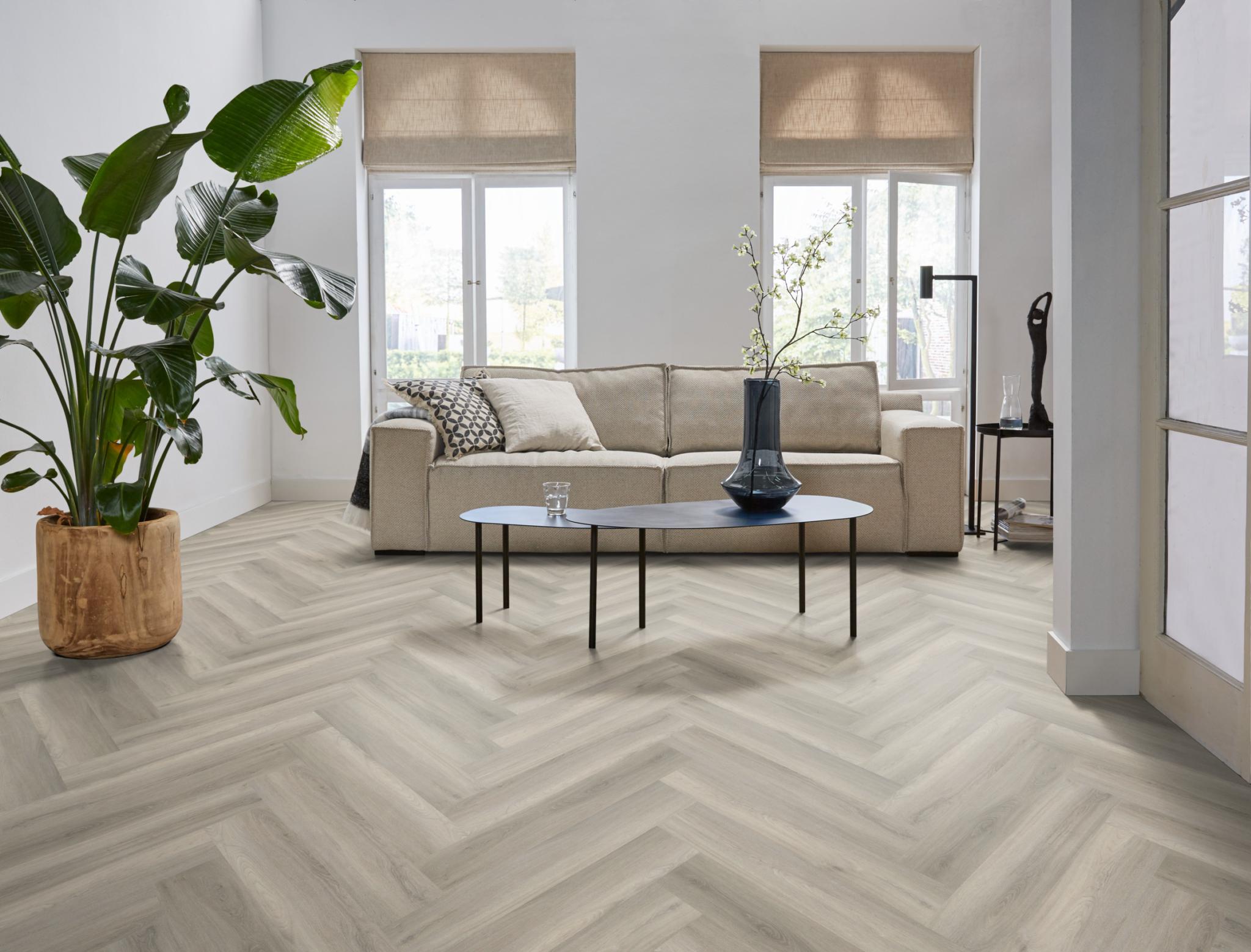 Spigato Avanto Visgraat Dryback Grey