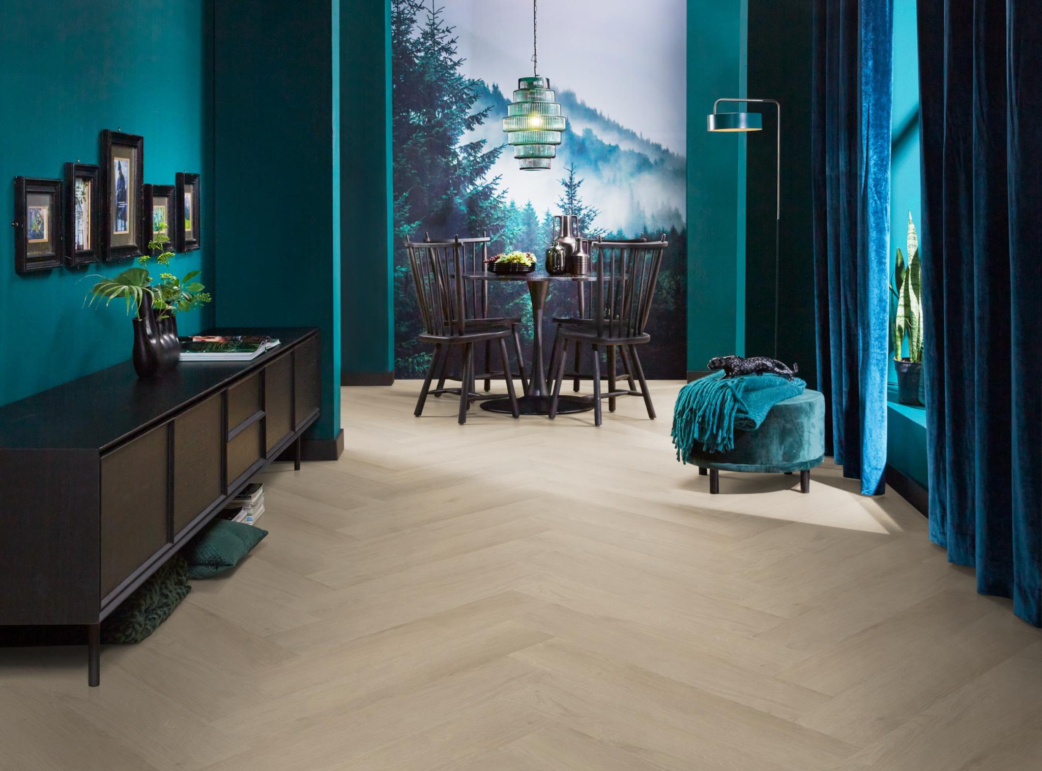 Spigato Navaro Visgraat Click Beige