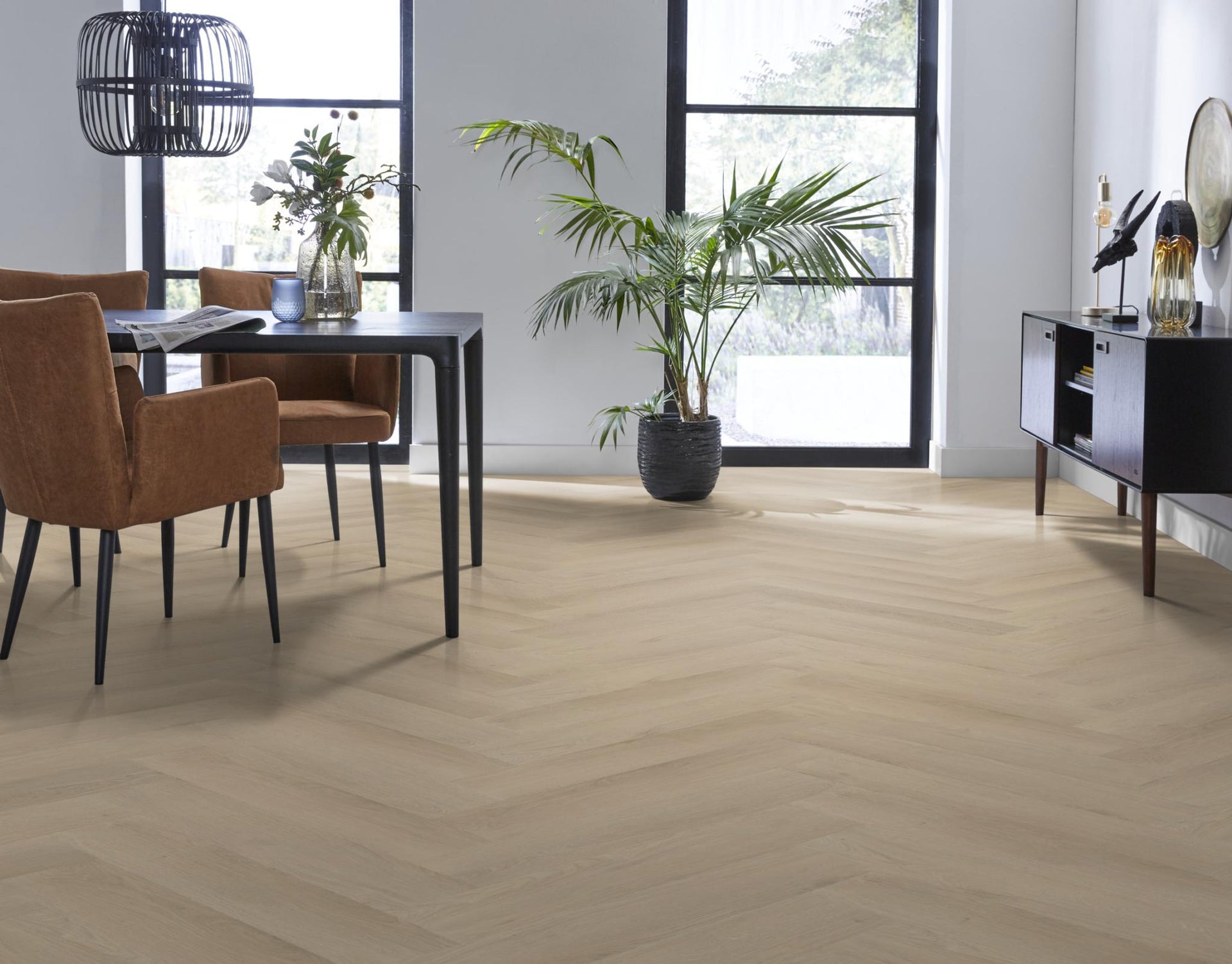 Spigato Navaro Visgraat Click Beige