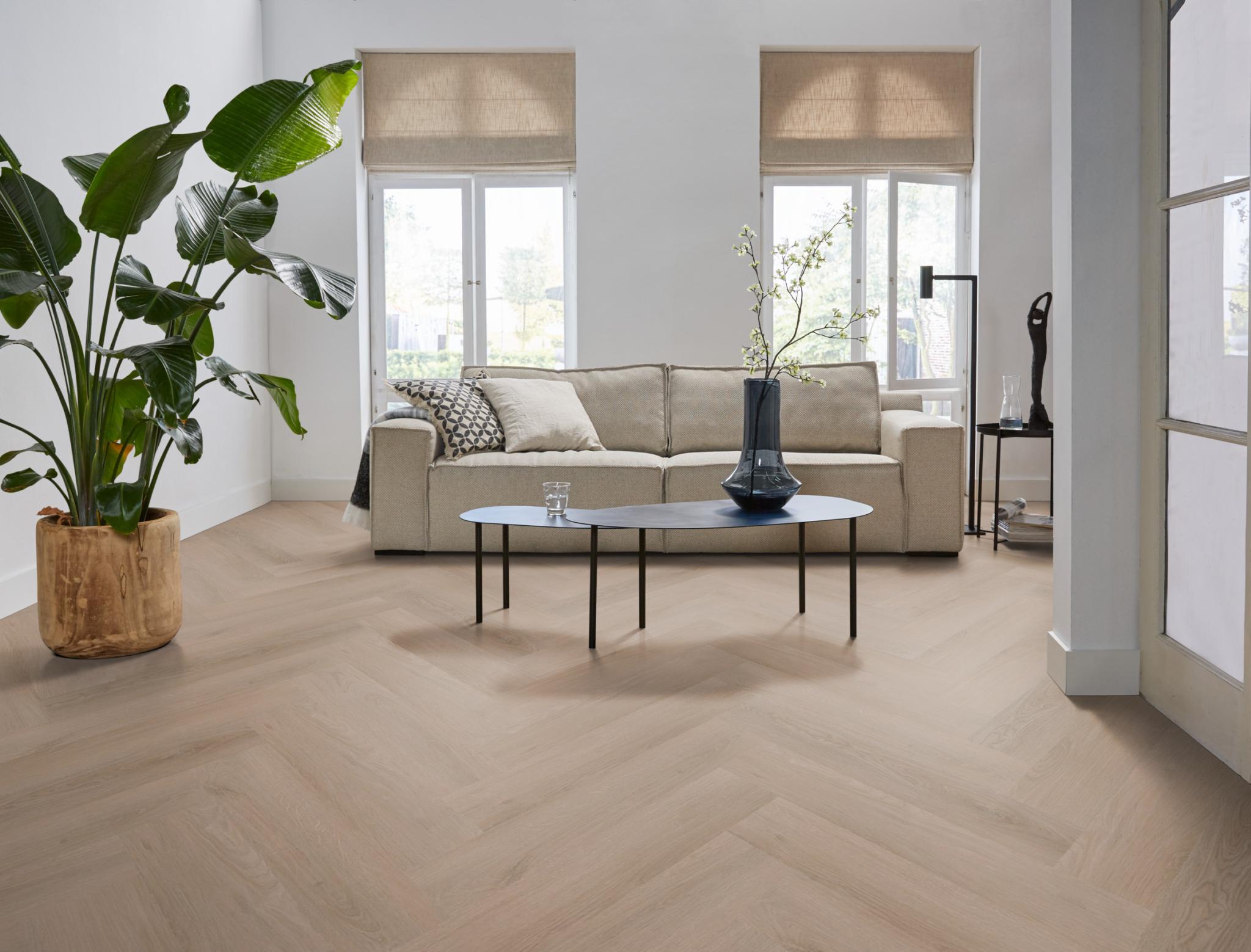 Spigato Navaro Visgraat Dryback Dark Oak