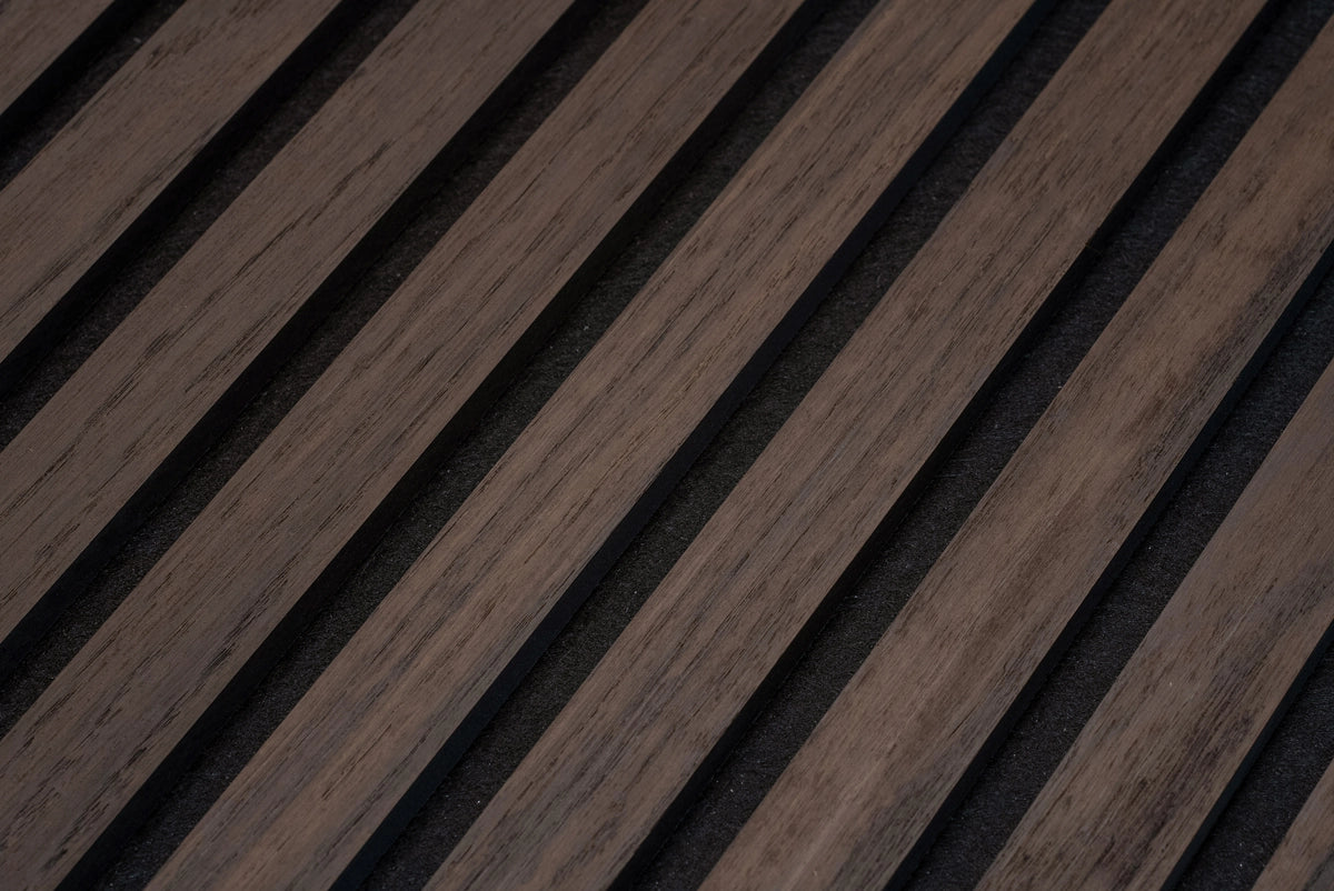 Floer Akupanel XL Wandpanelen - Mokka Zwart Eiken