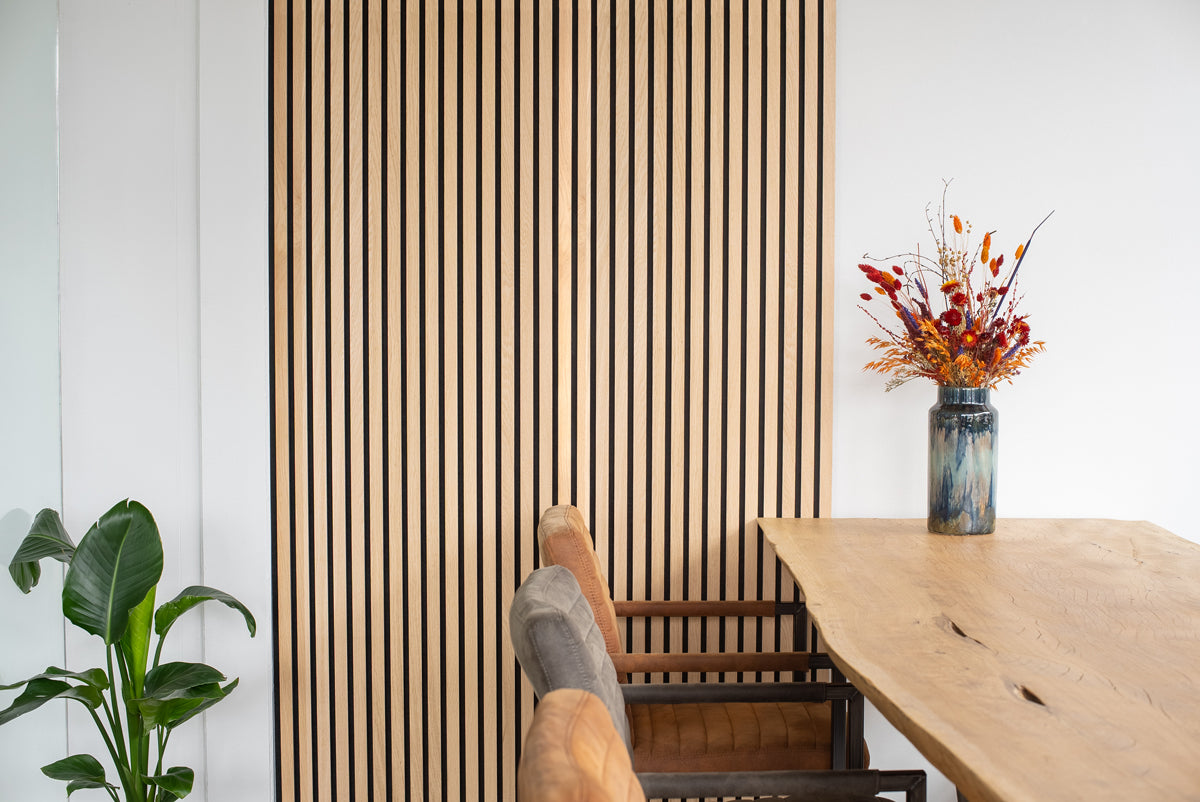 Floer Akupanel XL Wandpanelen - Onbehandeld Eiken