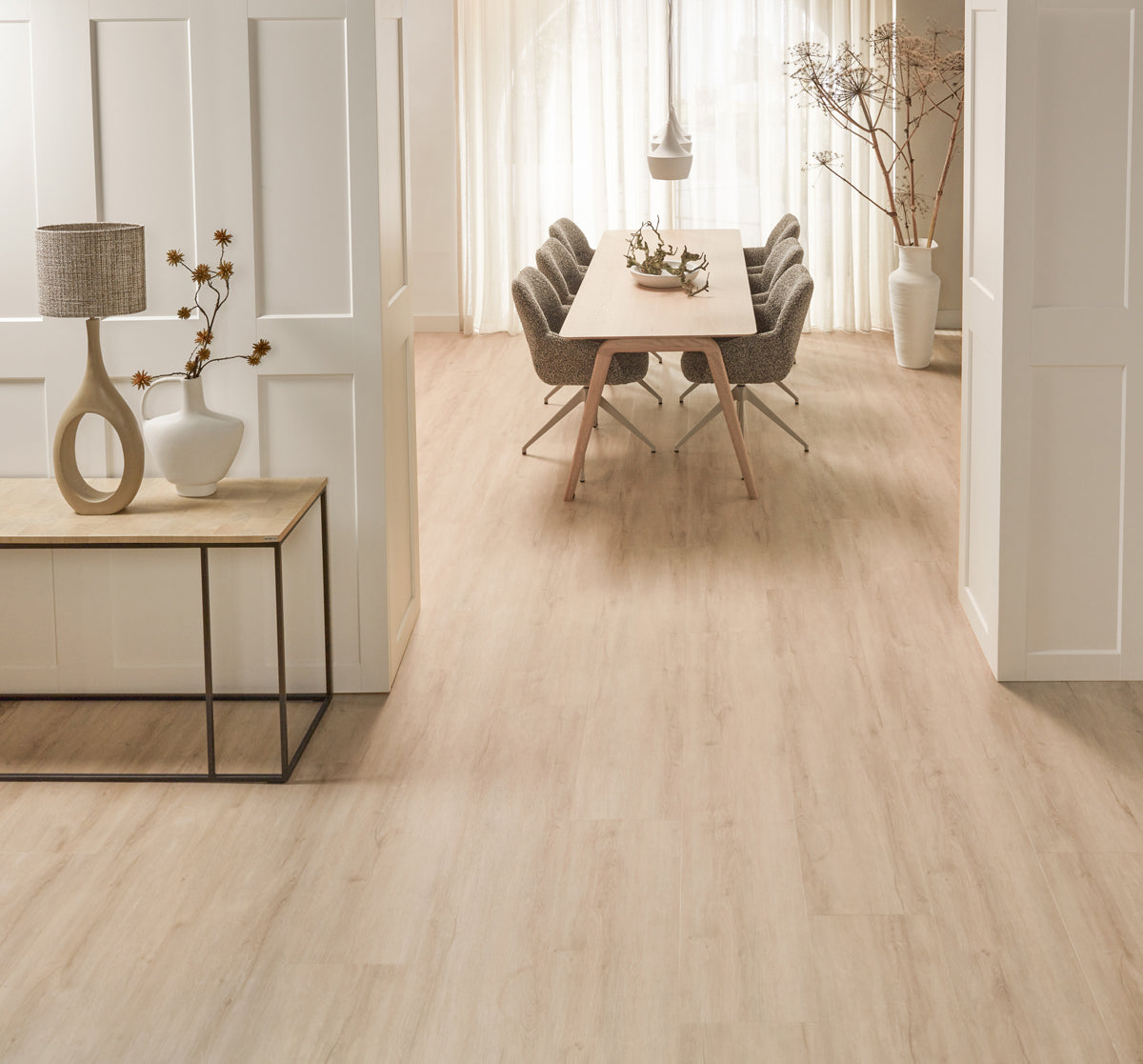 Landhuis Click PVC Crème Eik