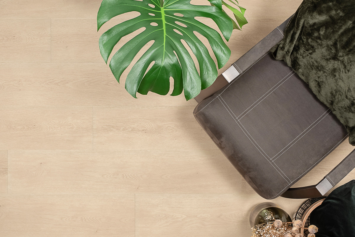 Natuur PVC Lisse Lichtbruin