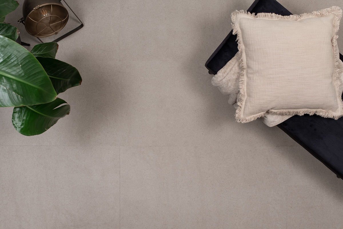 Tegel PVC - Betonlook Greige