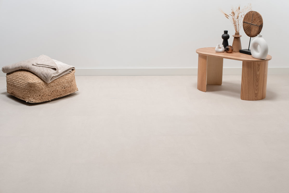 Tegel PVC - Betonlook Zand