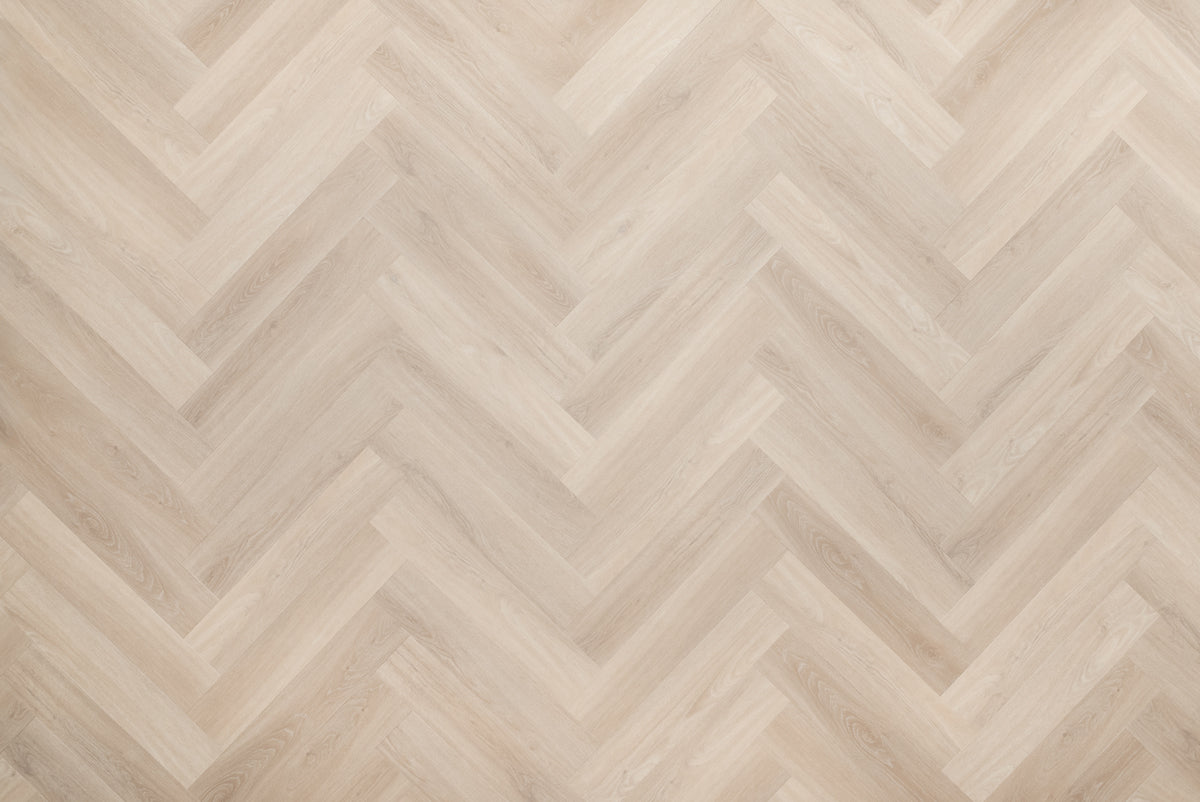 Visgraat PVC Puur Eiken