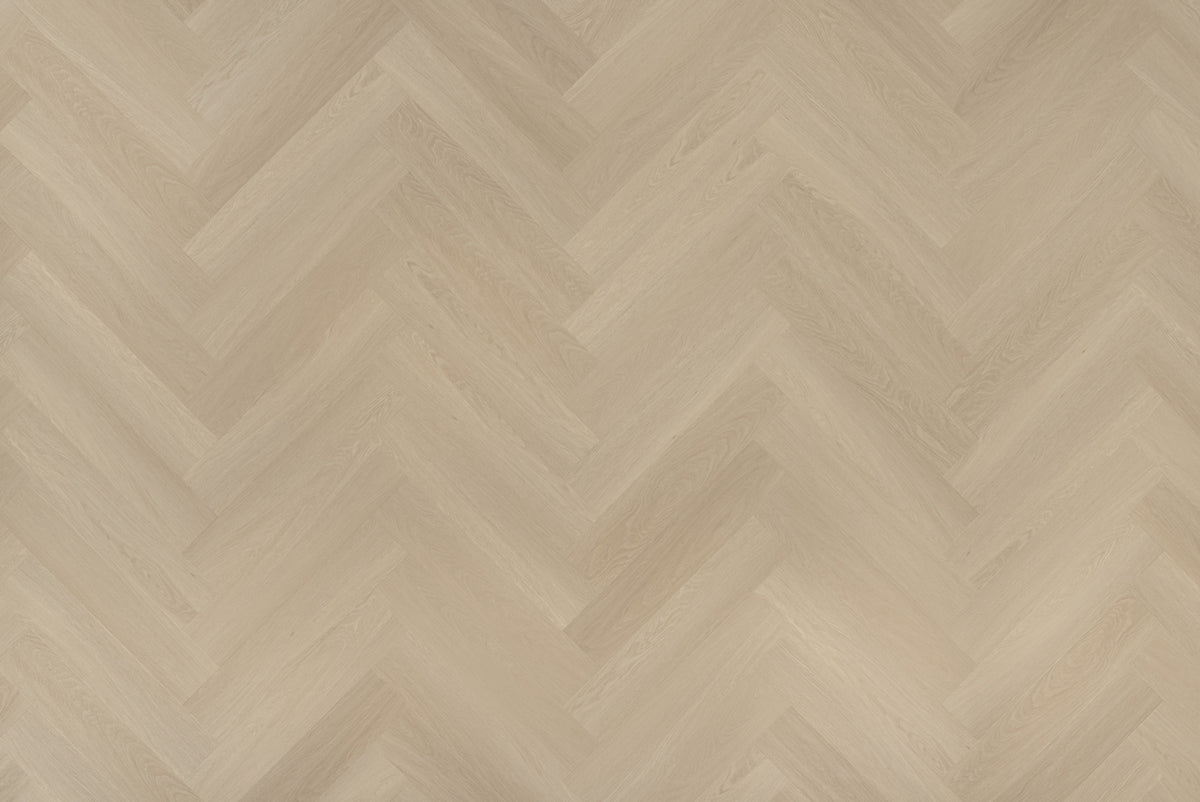 Visgraat PVC Beige Eiken