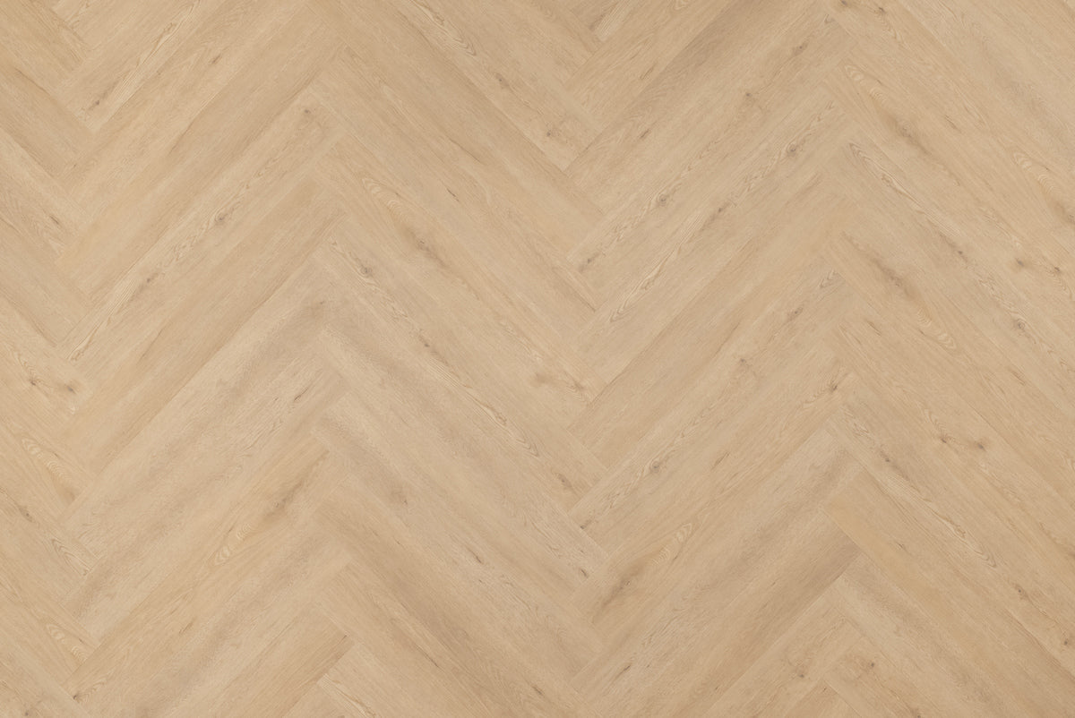 Walvisgraat PVC - Gaia Grijsbeige